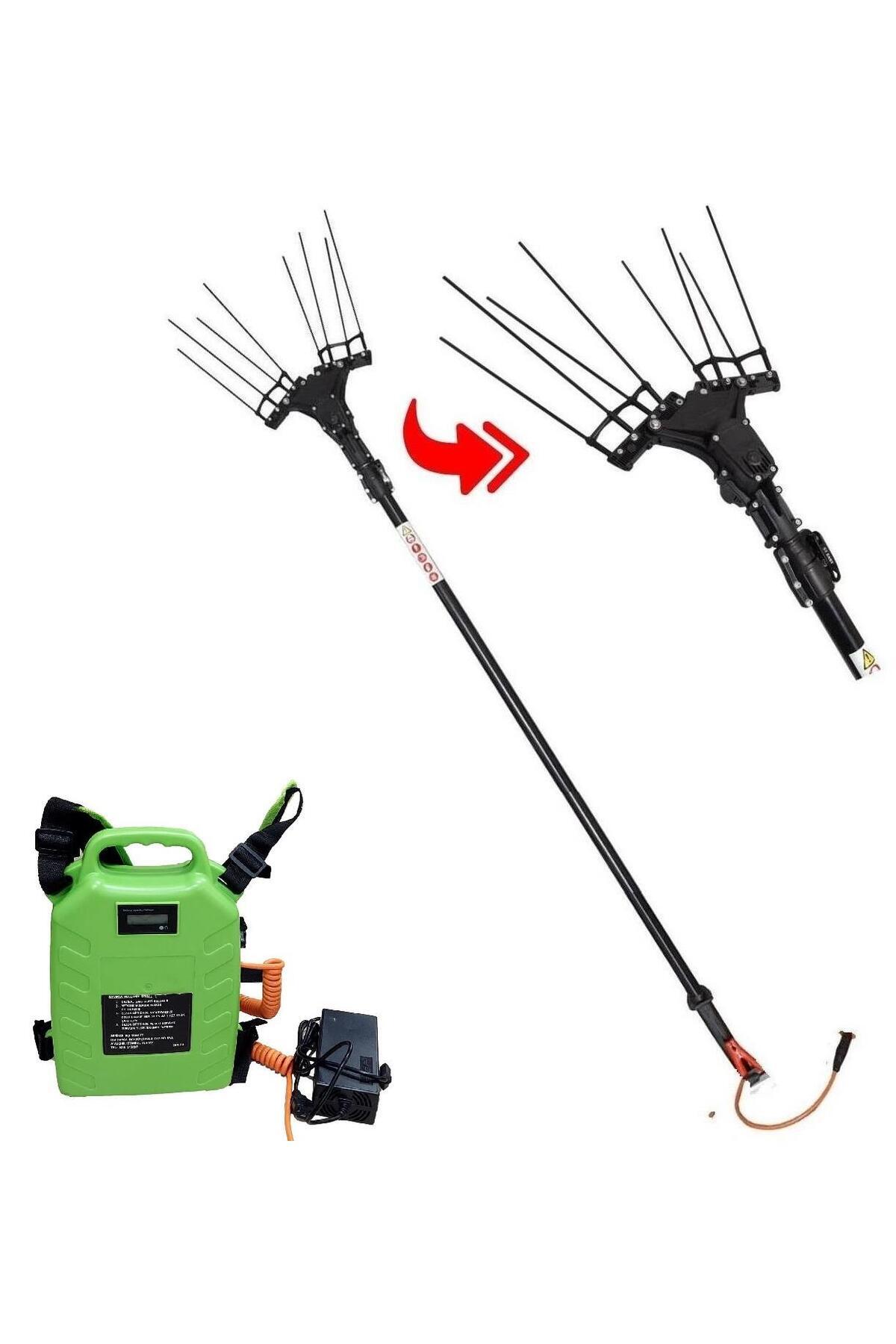 Pars Olive Sırt Akülü Zeytin Silkeleme Hasat Makinası 24 Volt