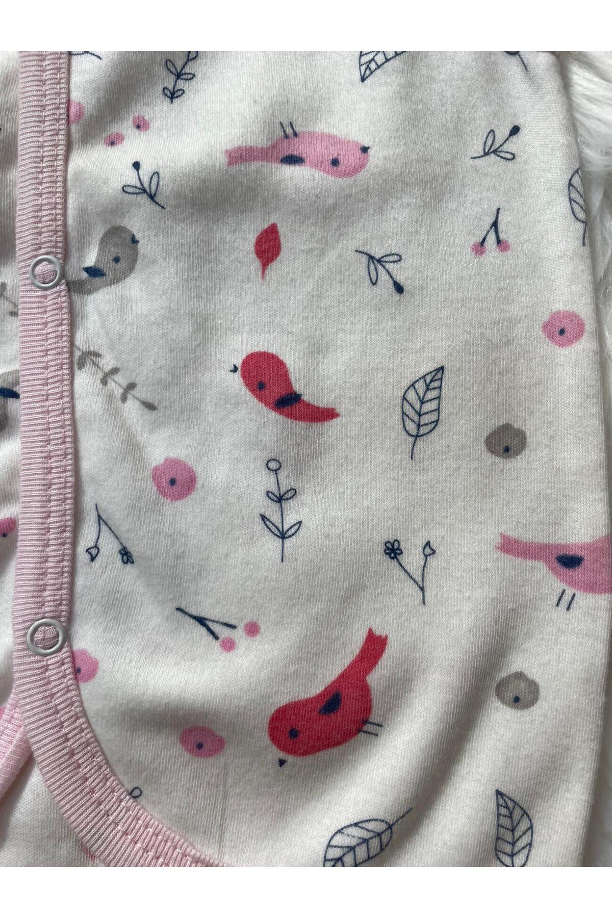 mayakids BEBEK PENYE KUŞ DESENLİ YELEK fotoğrafı 3 (önizleme)