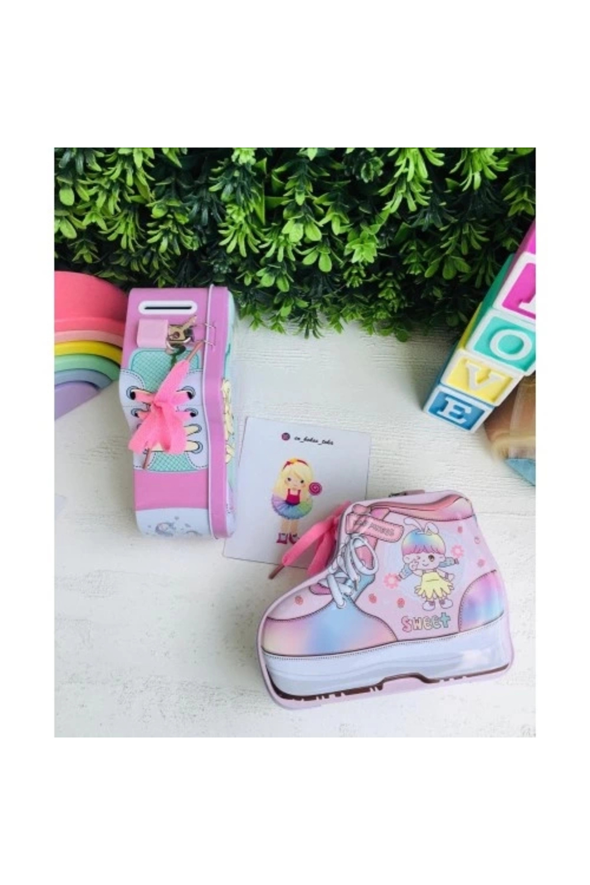 BYDNZ SHOP Ayakkabı Tasarımlı Kumbara