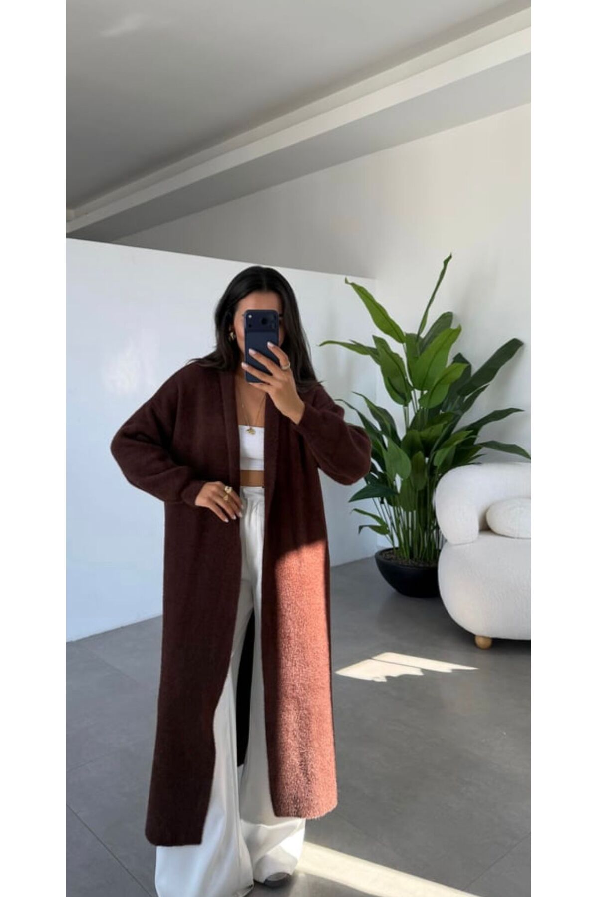 AYMİSS  MODA UZUN SAKALLI HIRKA - Görsel 3