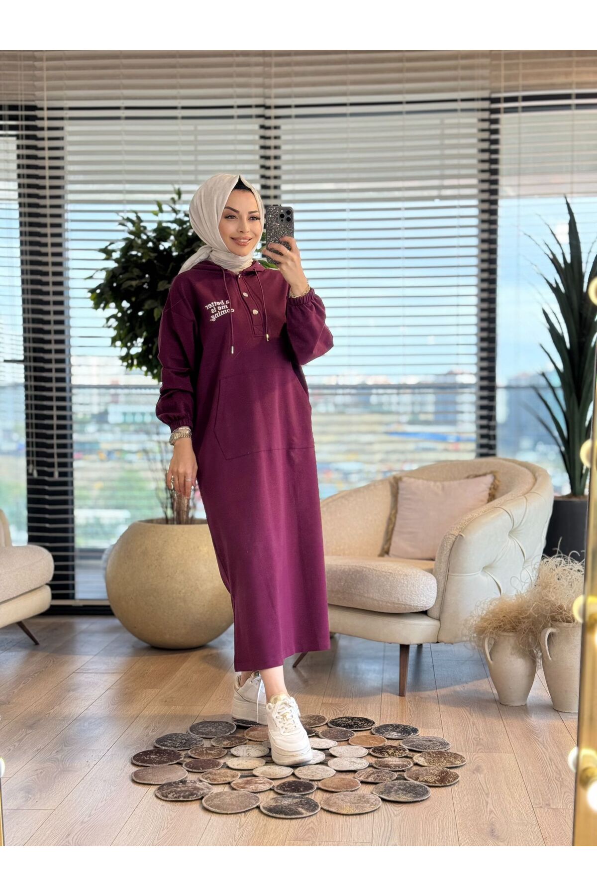 ALANURMODA Kanguru Cepli Elbise - Fiyatı, Yorumları