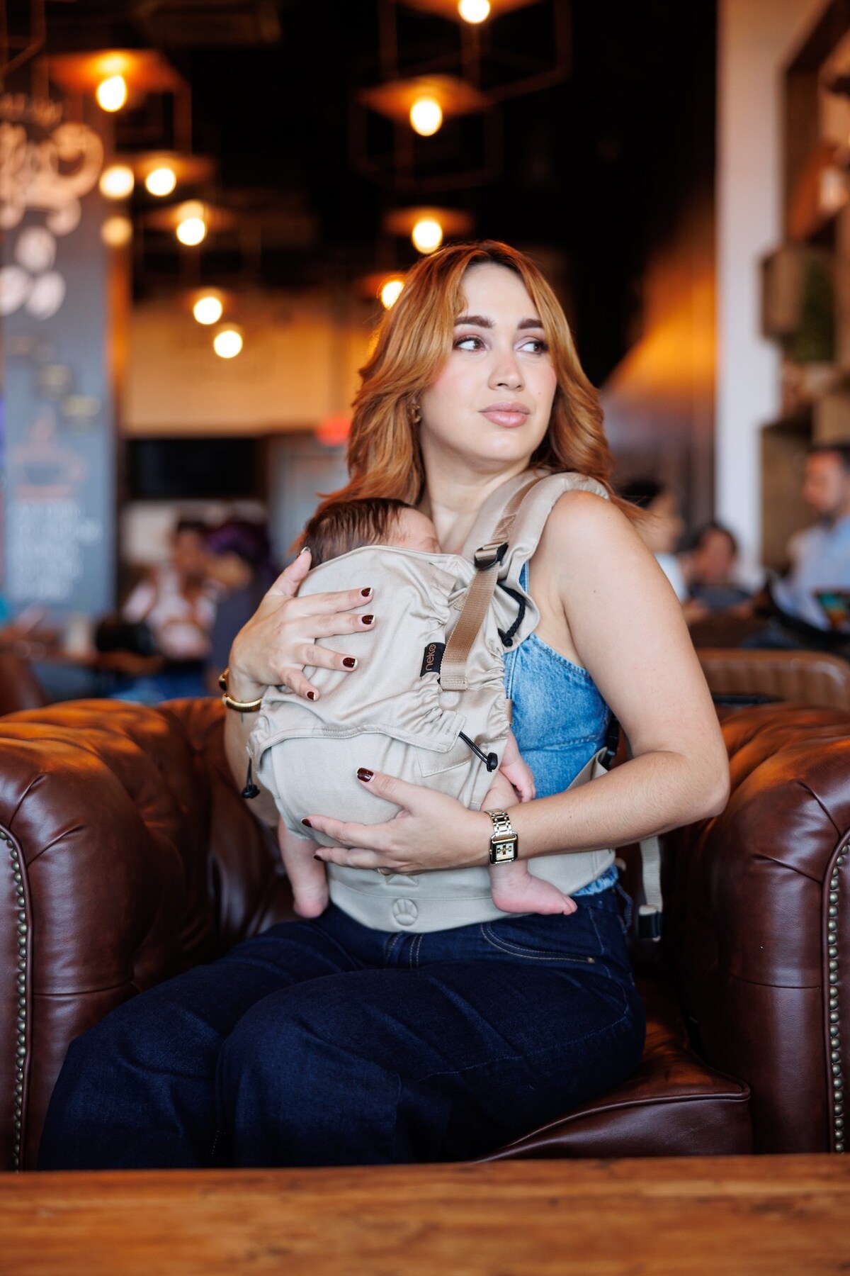 Neko Switch Bebek Beden Kanguru - Pebble fotoğrafı 4 (önizleme)