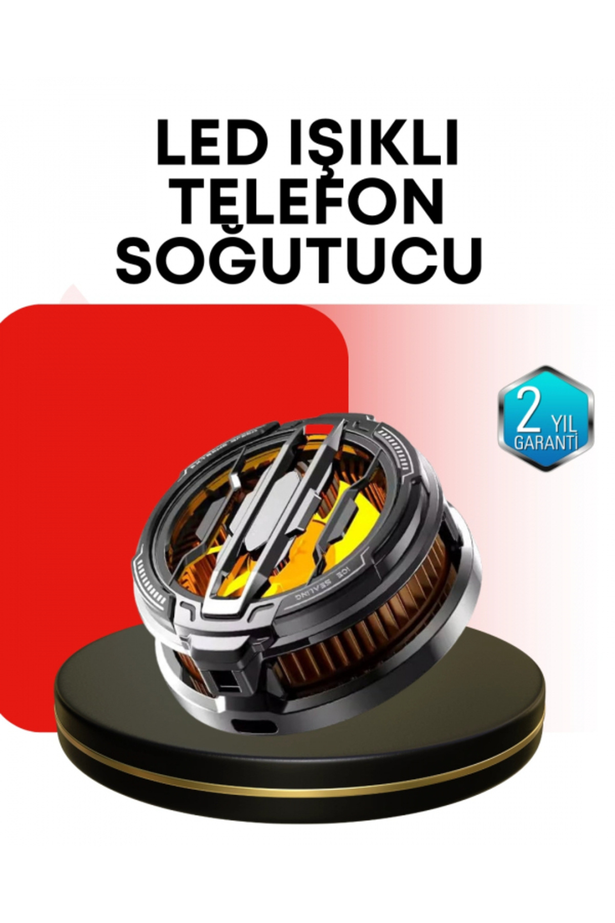 SELFBUYSELL Rgb Işıklı Sessiz Fanlı Telefon Soğutucu