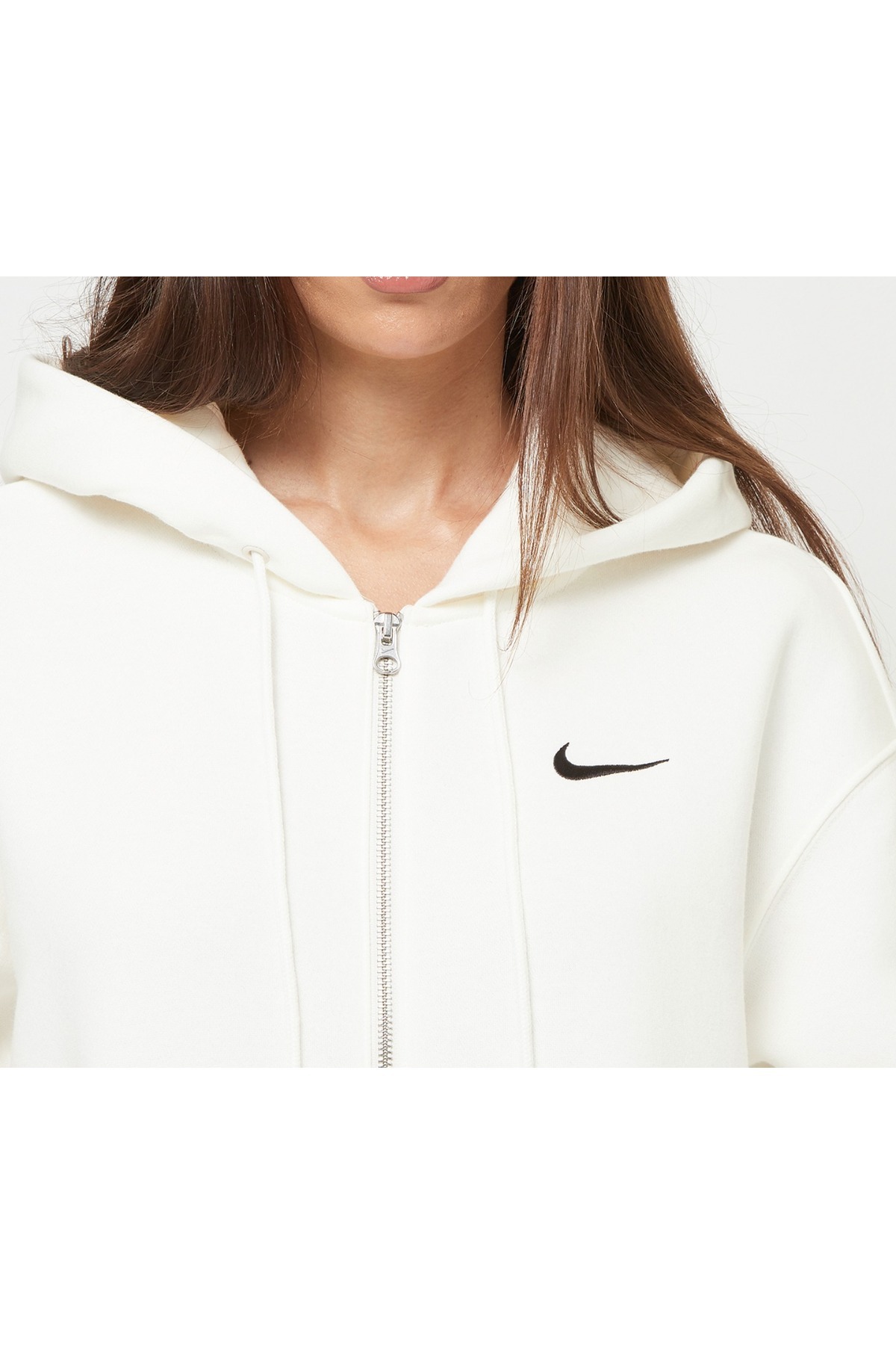 Nike Sportswear Phoenix Fleece Oversized Full-Zip Hoodie Kadın Sweatshirt DQ5758-611 görsel 2