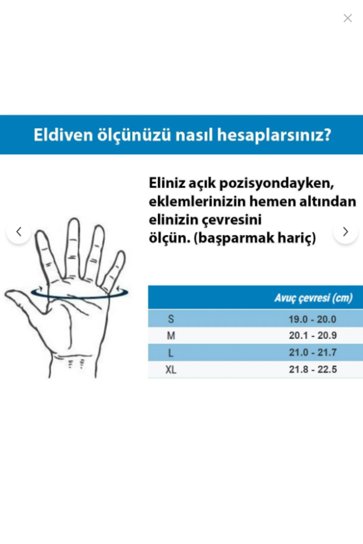 Delta  Force Extra Mavi Fitness Eldiveni- XL - Görsel 2