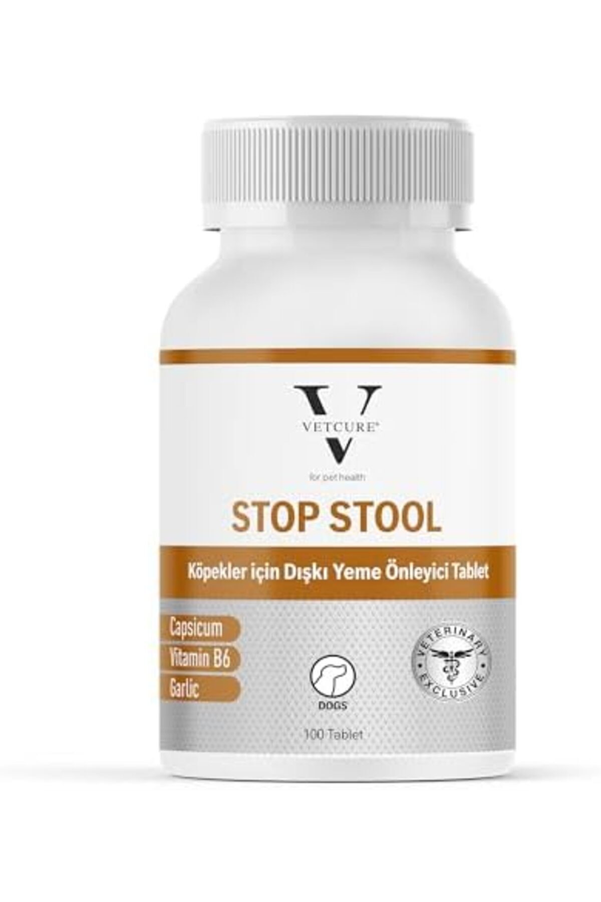 Tedarik Genel Vetcure Stop Stool Köpekler İçin Dışkı Yeme Önleyici 100 Tablet