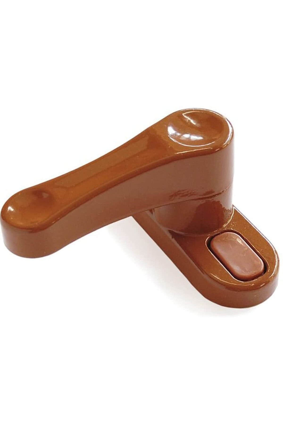 Delixa 4 Adet Deaks Pvc Kapı Pencere Emniyet Kilidi, Pimapen Çocuk, Hırsız Mandalı, (Kahverengi) 1410