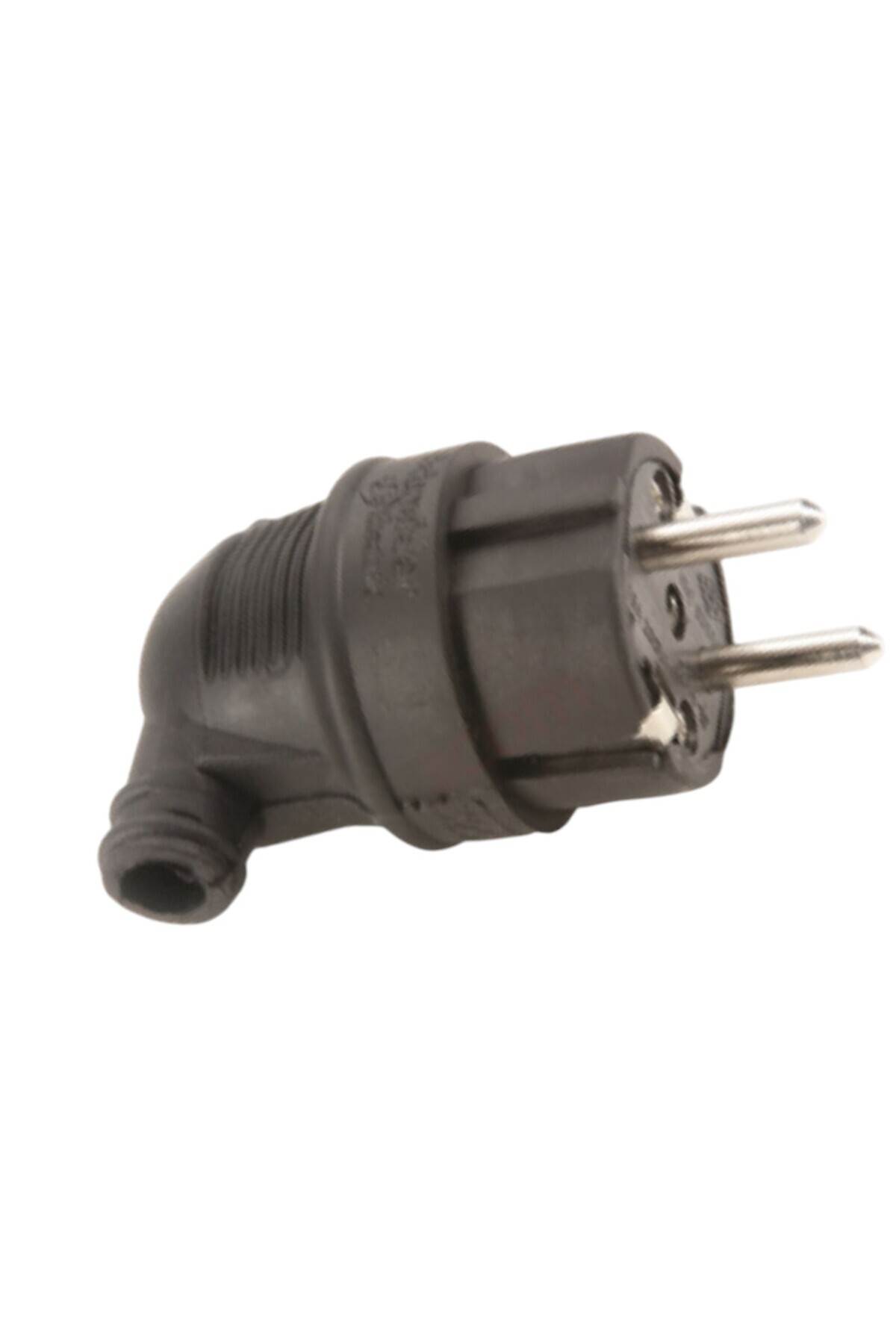 nelerbulurum L Tip Topraklı Erkek Fiş - Siyah - 220 Volt