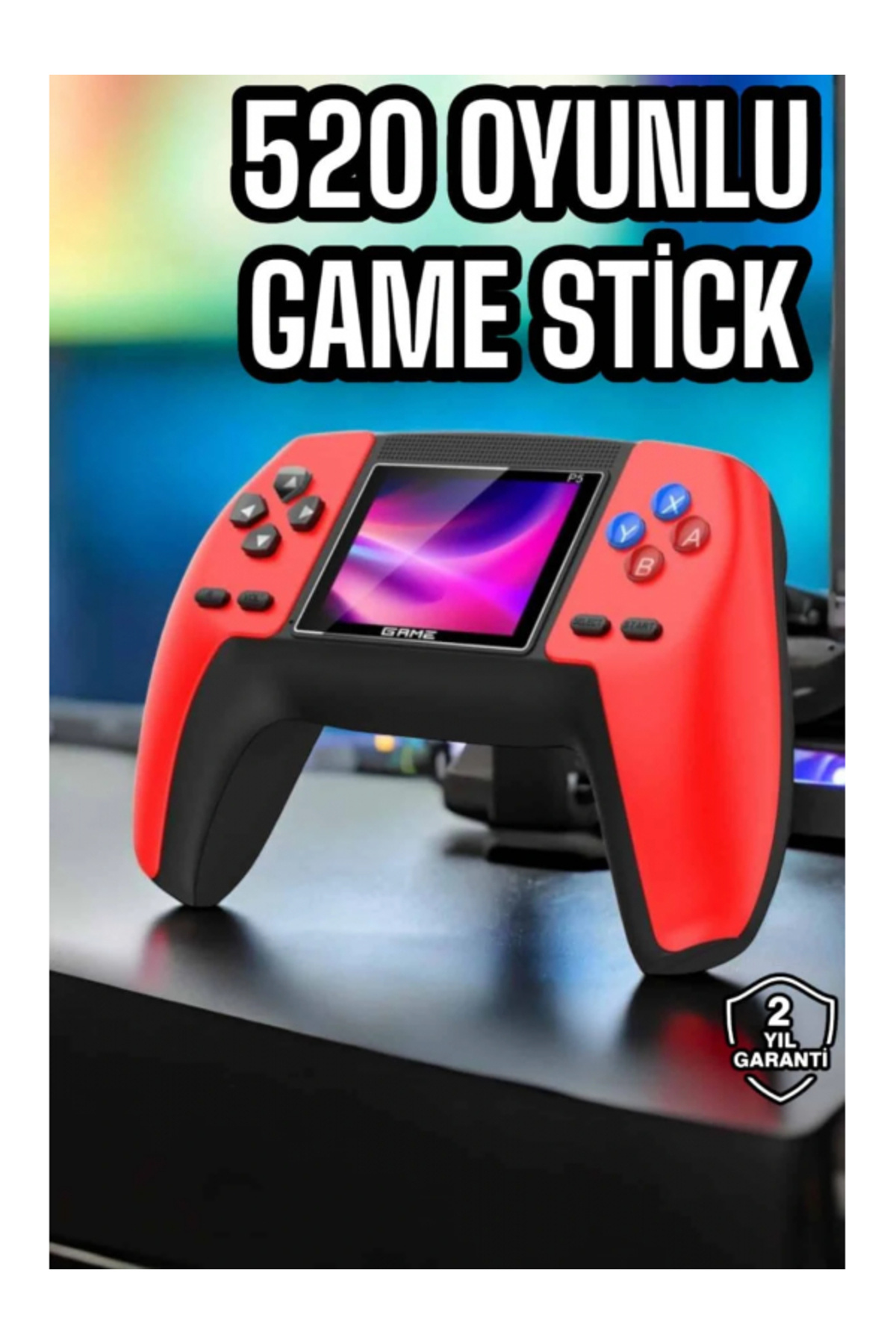 SELFBUYSELL Gamepad 520 Retro Oyunlu Taşınabilir El Konsolu Atari