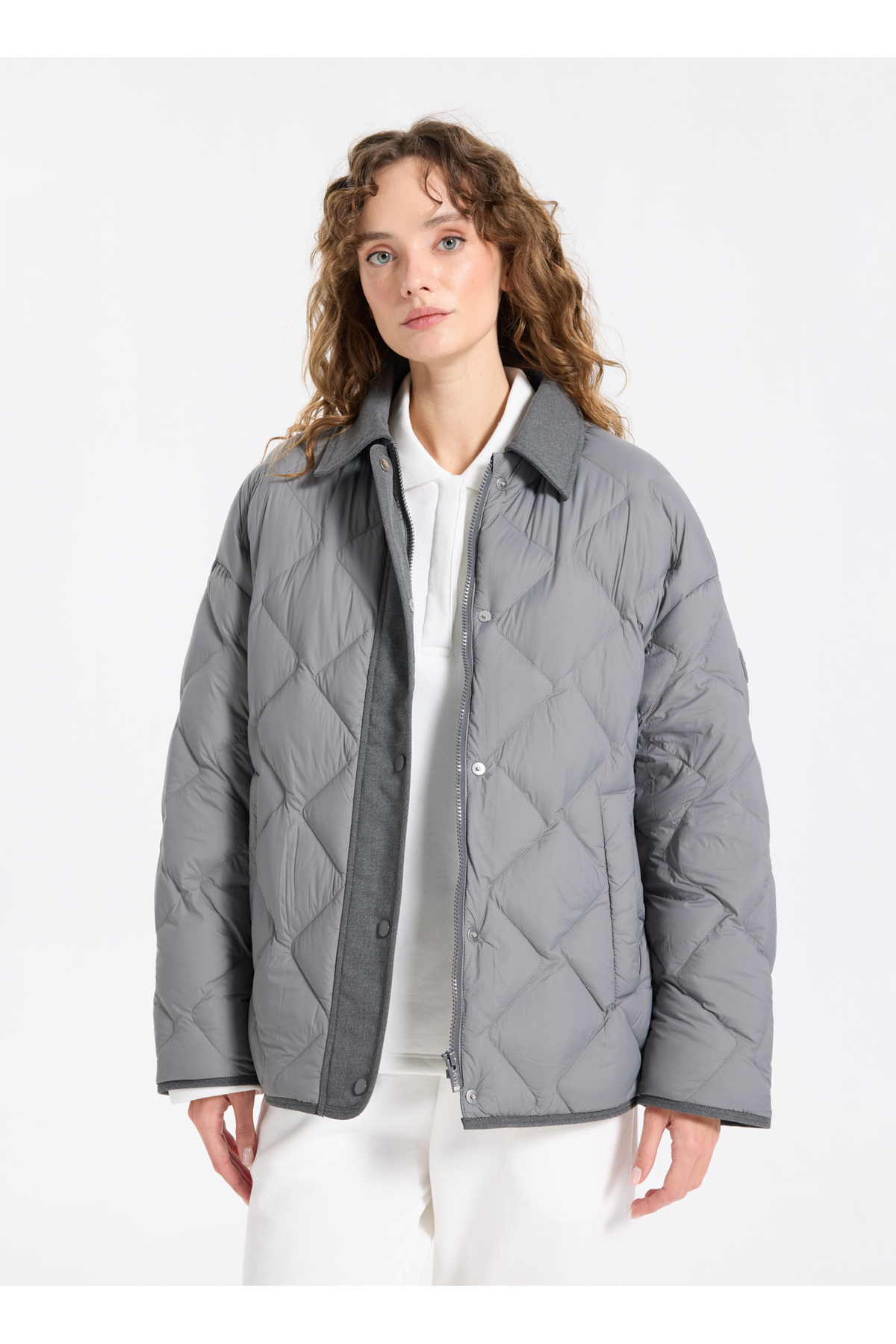 Jeep  Antrasit Kadın Mont J5WL-MNT7162