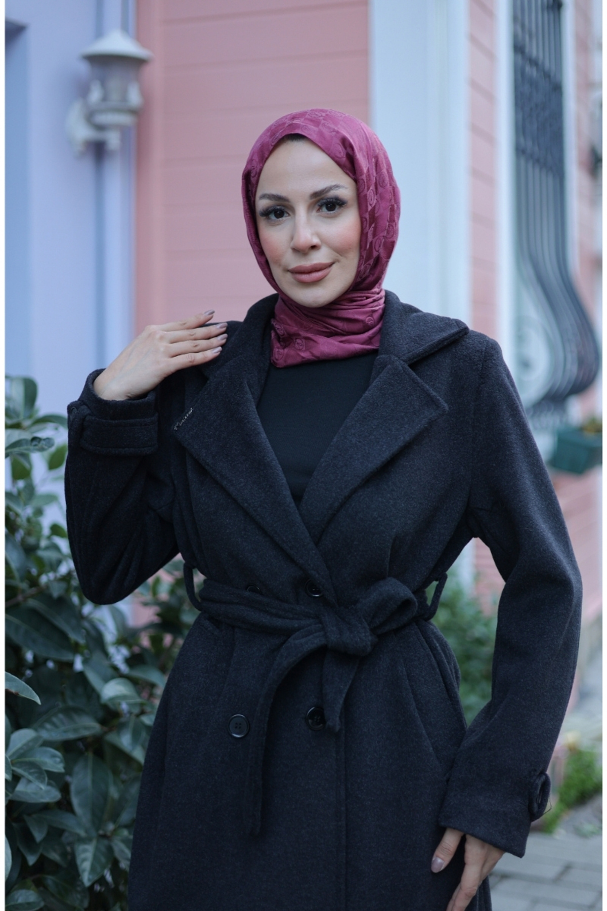 KADEEM  Elzem Moskov Kaşe Kaban -7006 - Görsel 2