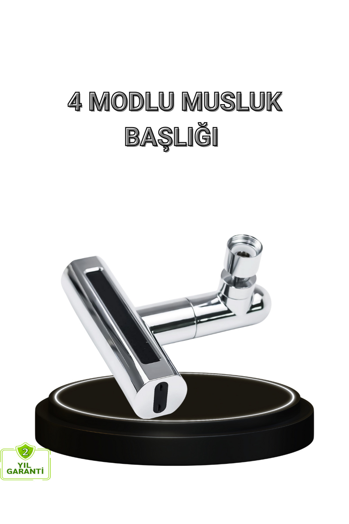 BareStore 4 Fonksiyonlu Musluk Başlığı 360 Derece Dönebilen ve Su Tasarruflu