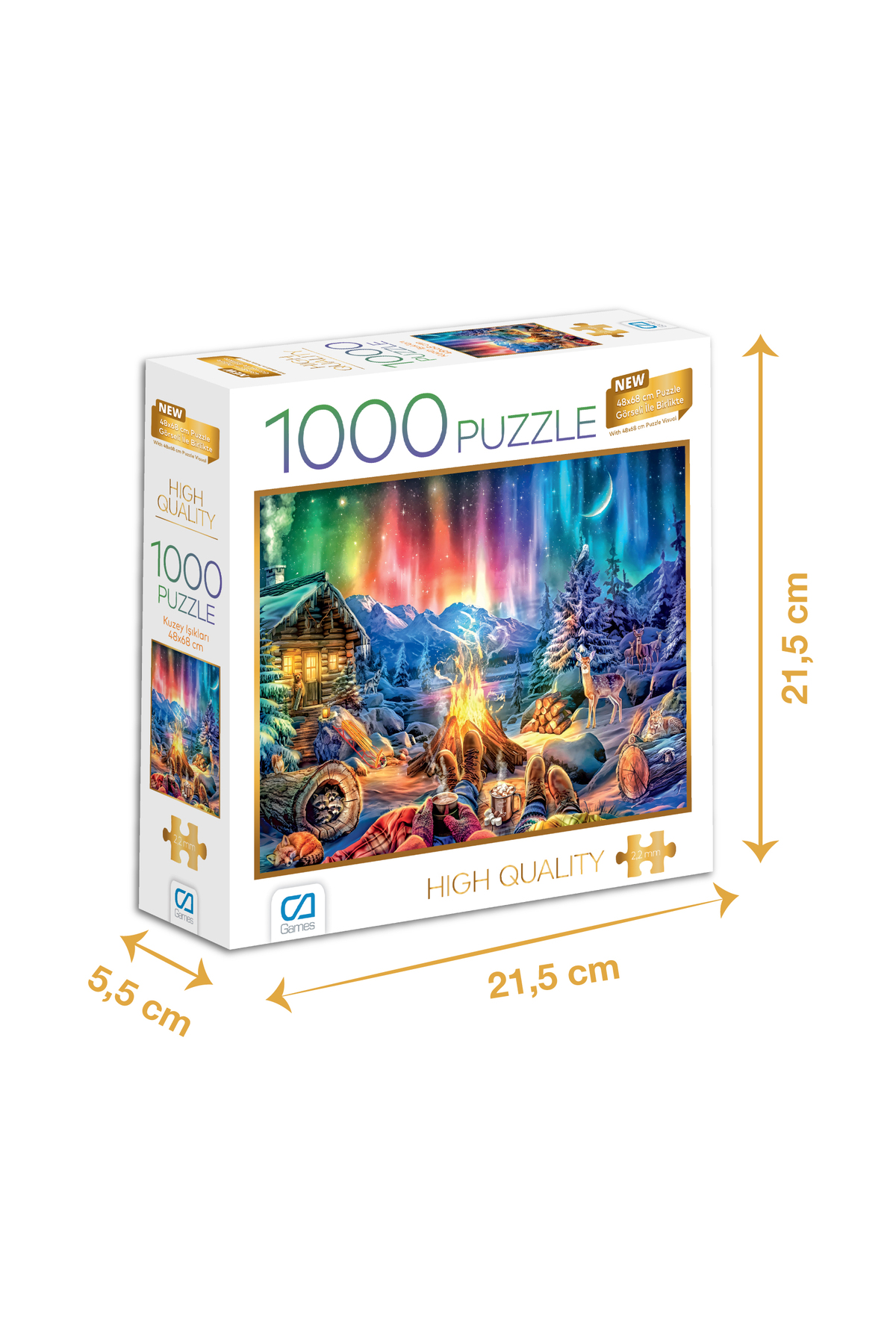 Bogner Wessex Ver.1 (廃盤、限定品) CA Games KUZEY IŞIKLARI PUZZLE 1000 PARÇA - Fiyatı, Yorumları