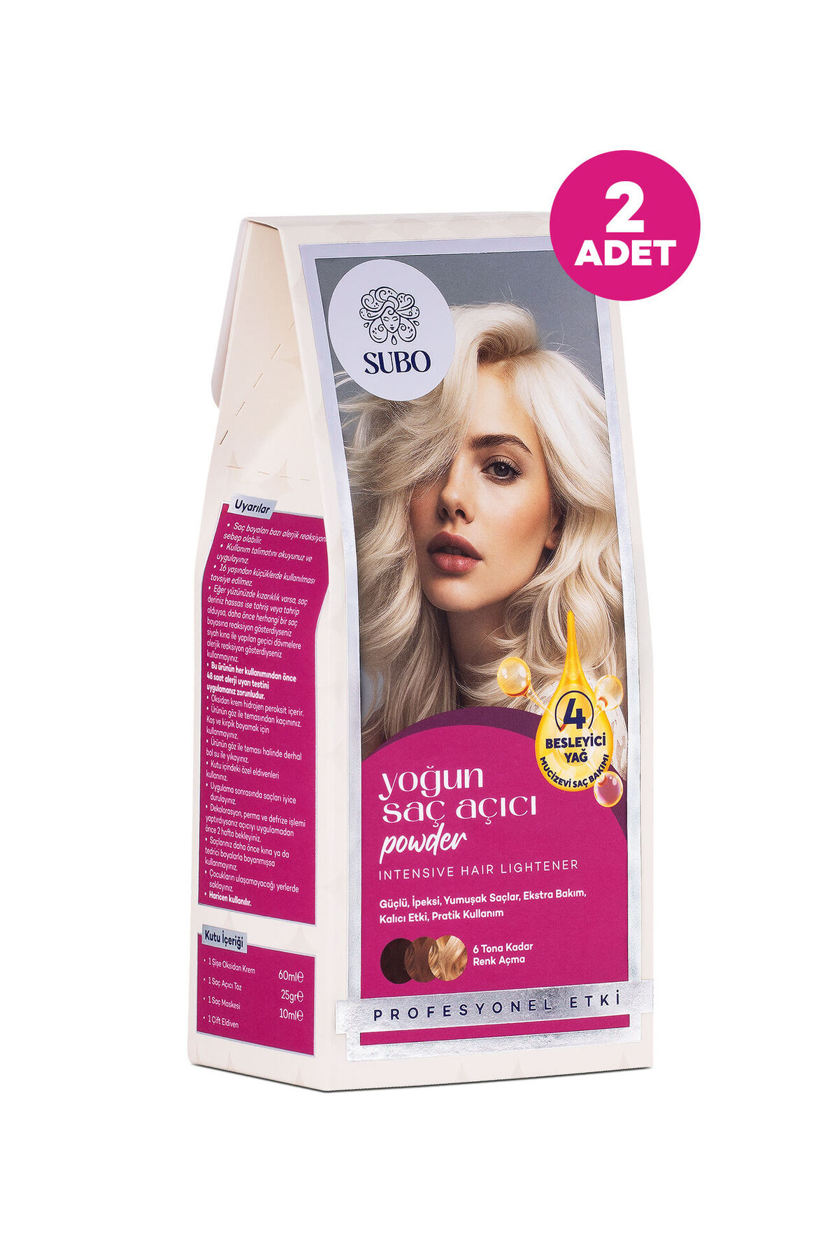 YOĞUN SAÇ AÇICI POWDER 2 Adet — 153.01.0001.0467