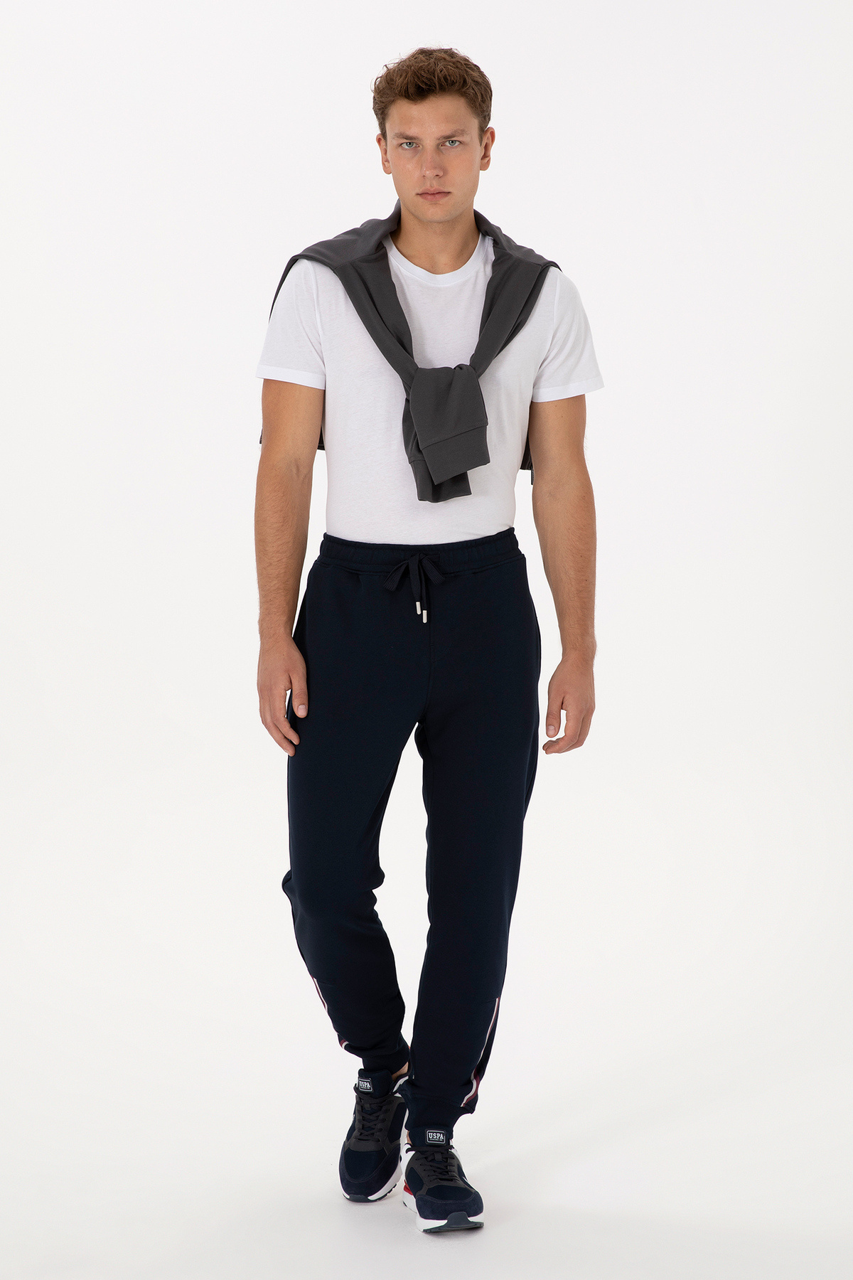 شلوار ورزشی مردانه سرمه‌ای یو اس پولو کد :(50315513-VR033) U.S. Polo Assn.