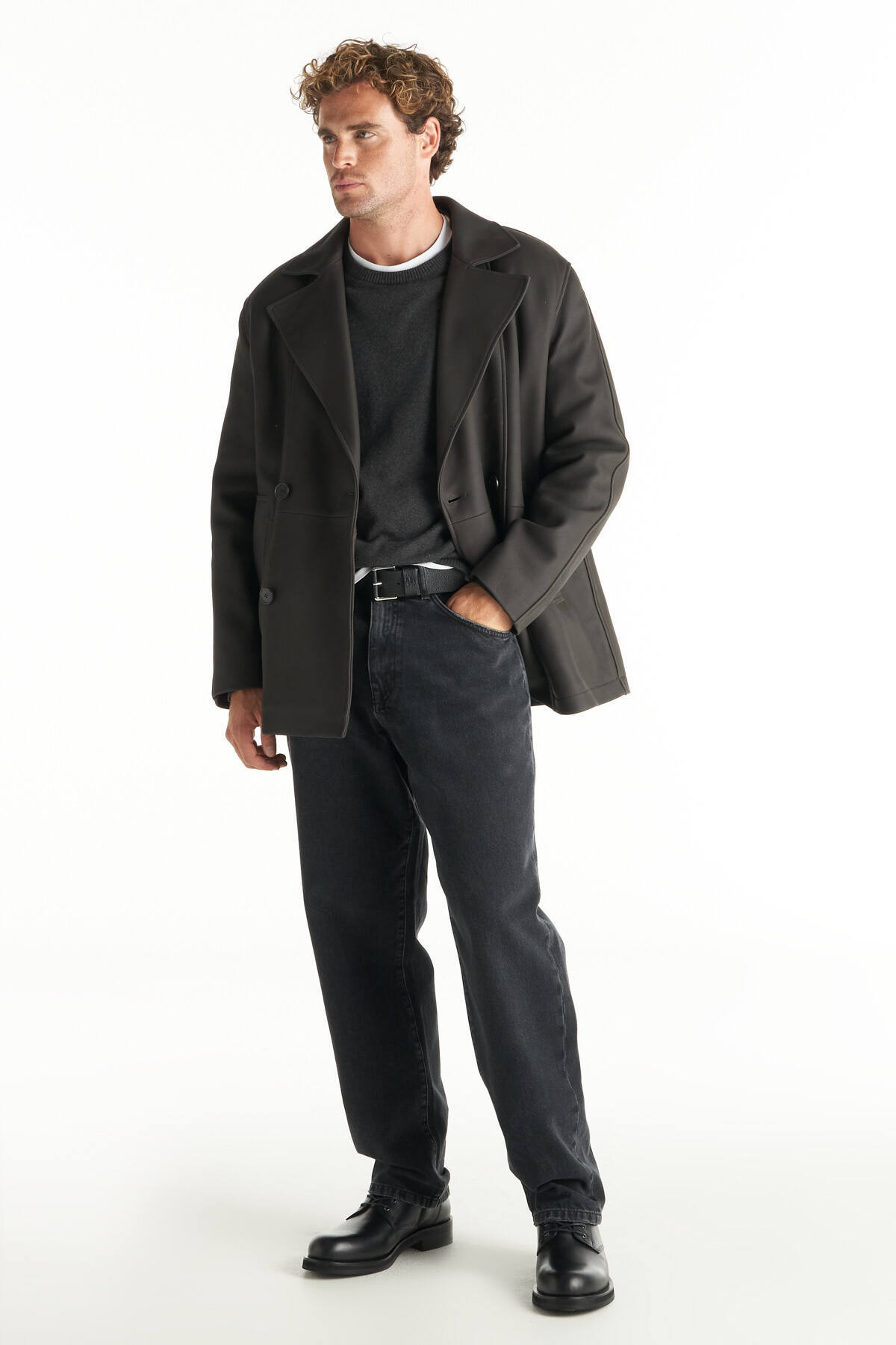 پالتو مردانه راسته آستین استاندارد | Ted Baker TBFW25MLHE006 - تصویر 5