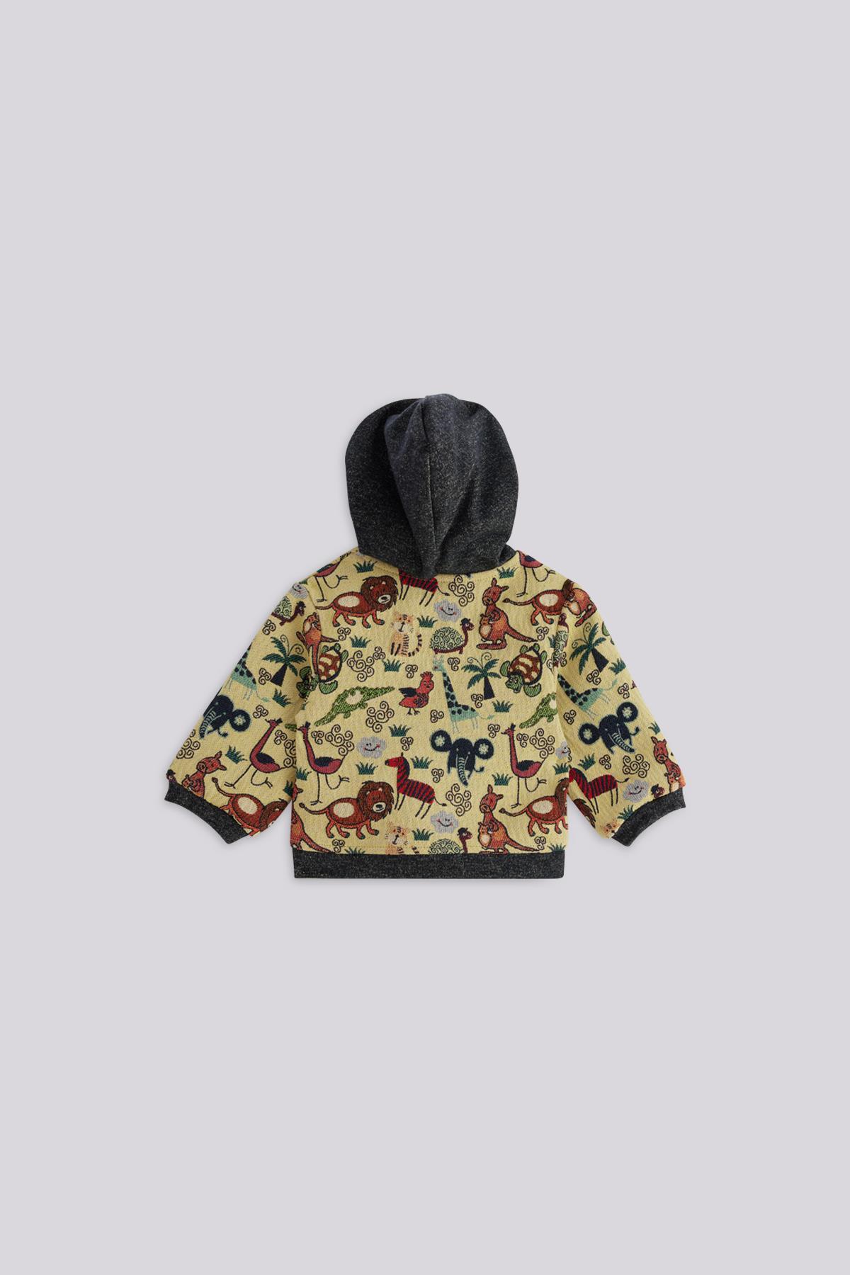 Layette BG Store Erkek Bebek Desenli Eşofman Üstü fotoğrafı 3 (önizleme)