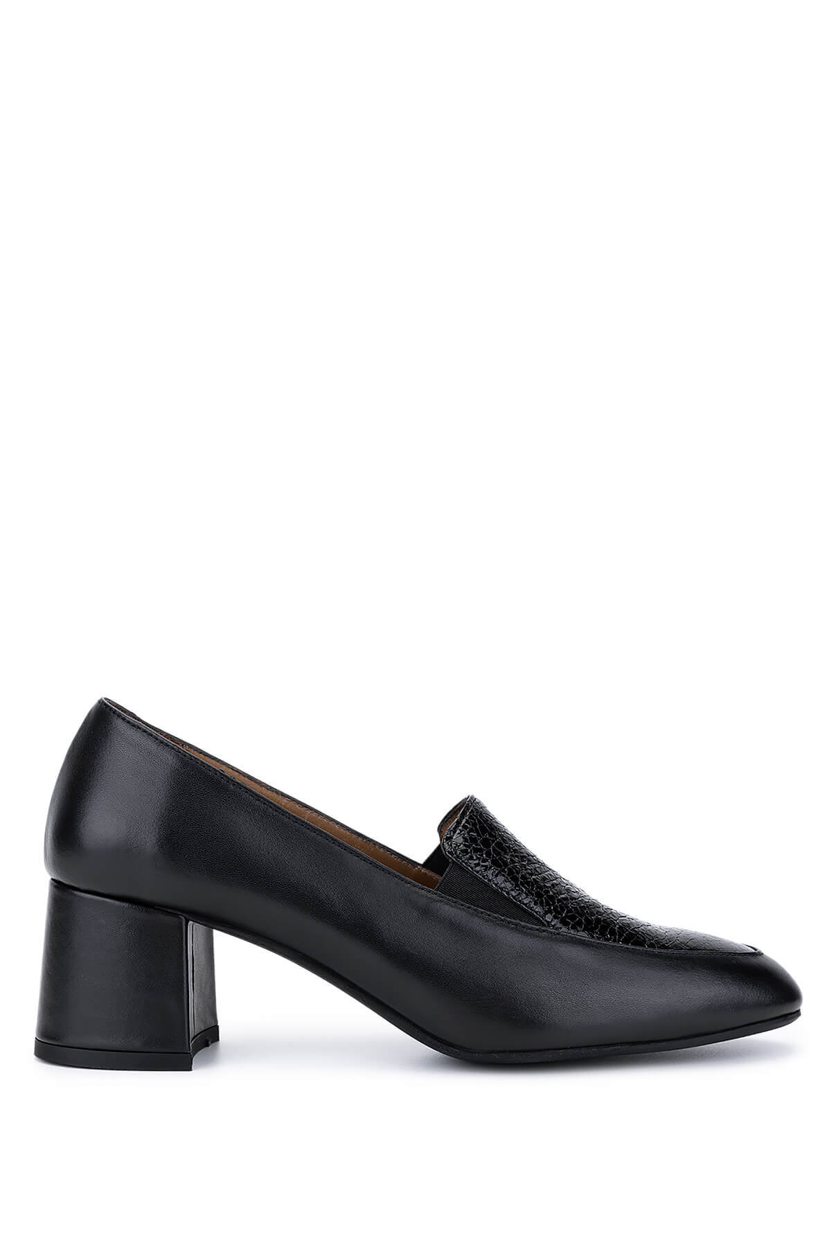 کفش کلاسیک مشکی چرم اصل زنانه Tamer Tanca