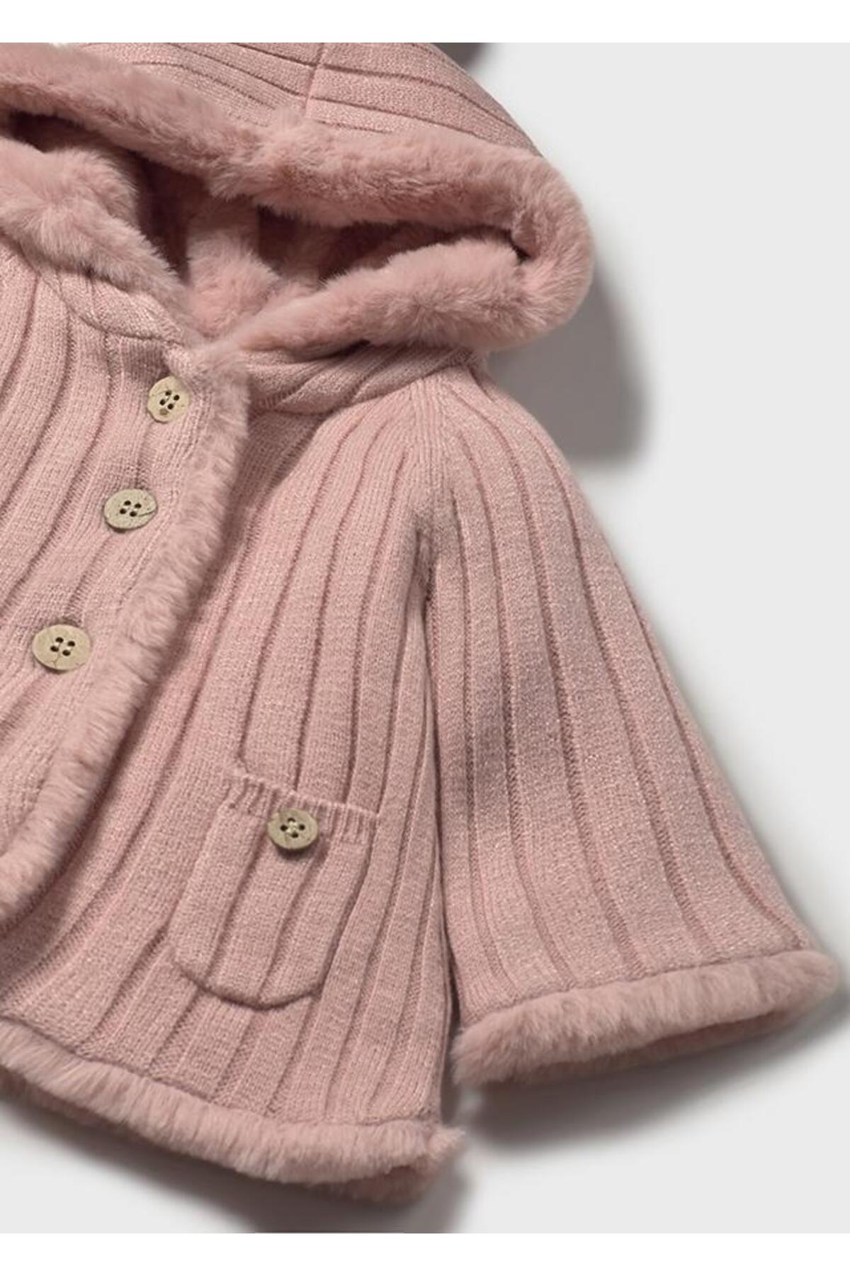 Mayoral Kız Bebek Ponpon Hırka 0/18 Ay 2333 fotoğrafı 3 (önizleme)