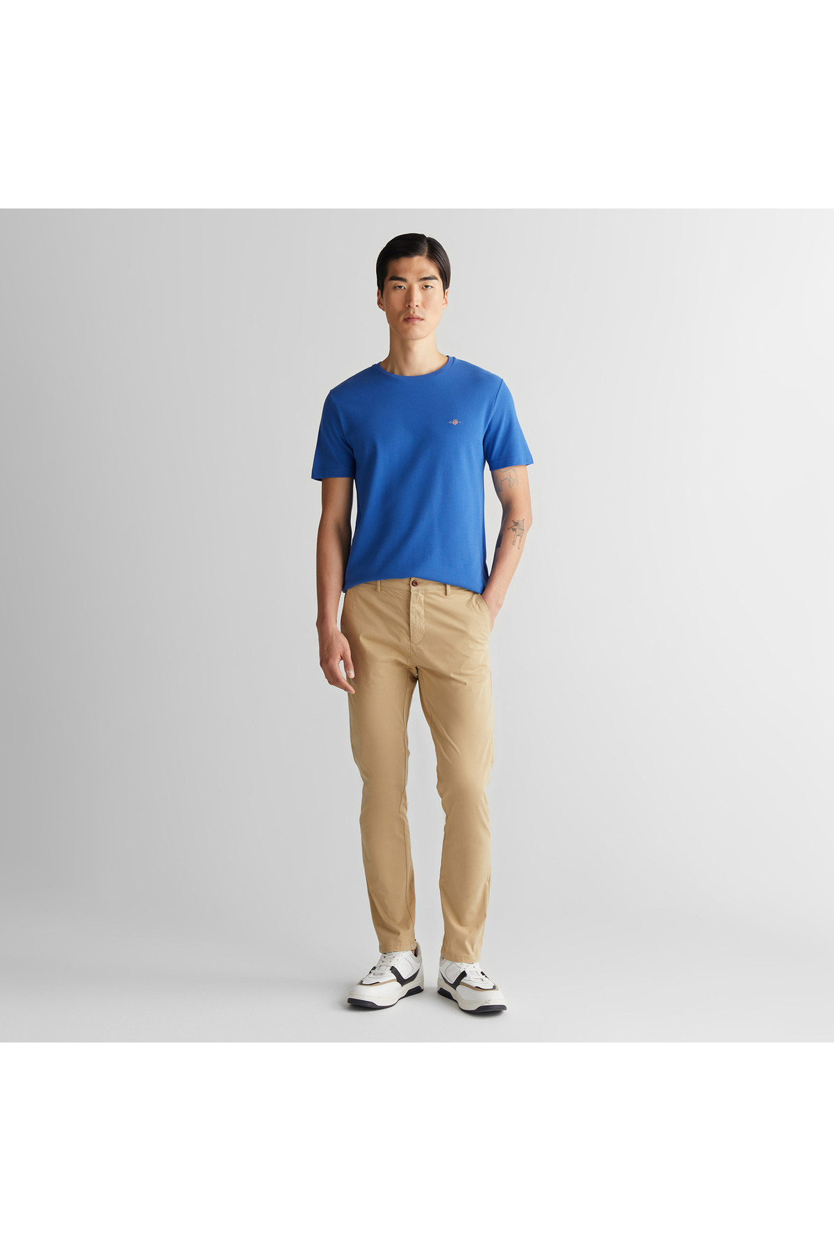 گنت شلوار مردانه اسلیم فیت بژ