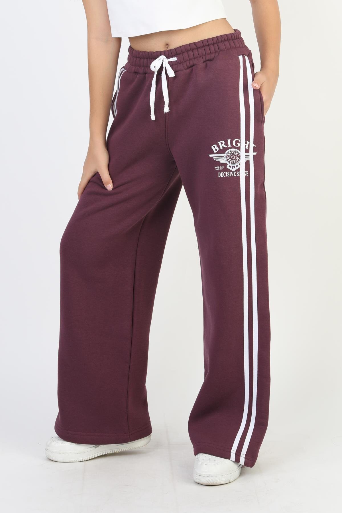 Girls Thick Winter Furry Sweatpants