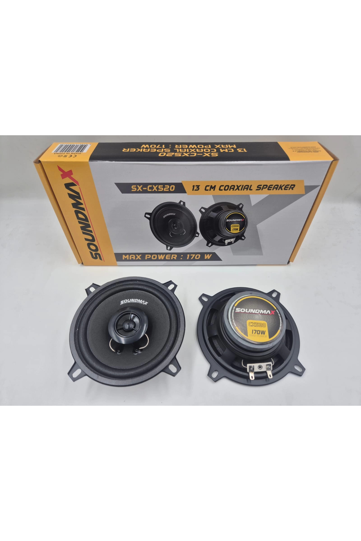 Soundmax 13cm Hoparlör - SX-CX520 Torpido ve Kapı Hoparlörü - 13cm