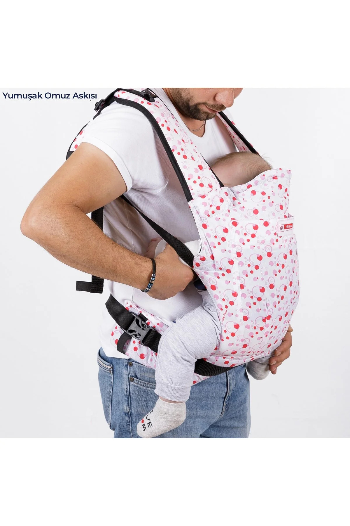 AHFAM Bebek Kanguru Kademeli Ayarlanabilir Anakucağı fotoğrafı 4 (önizleme)