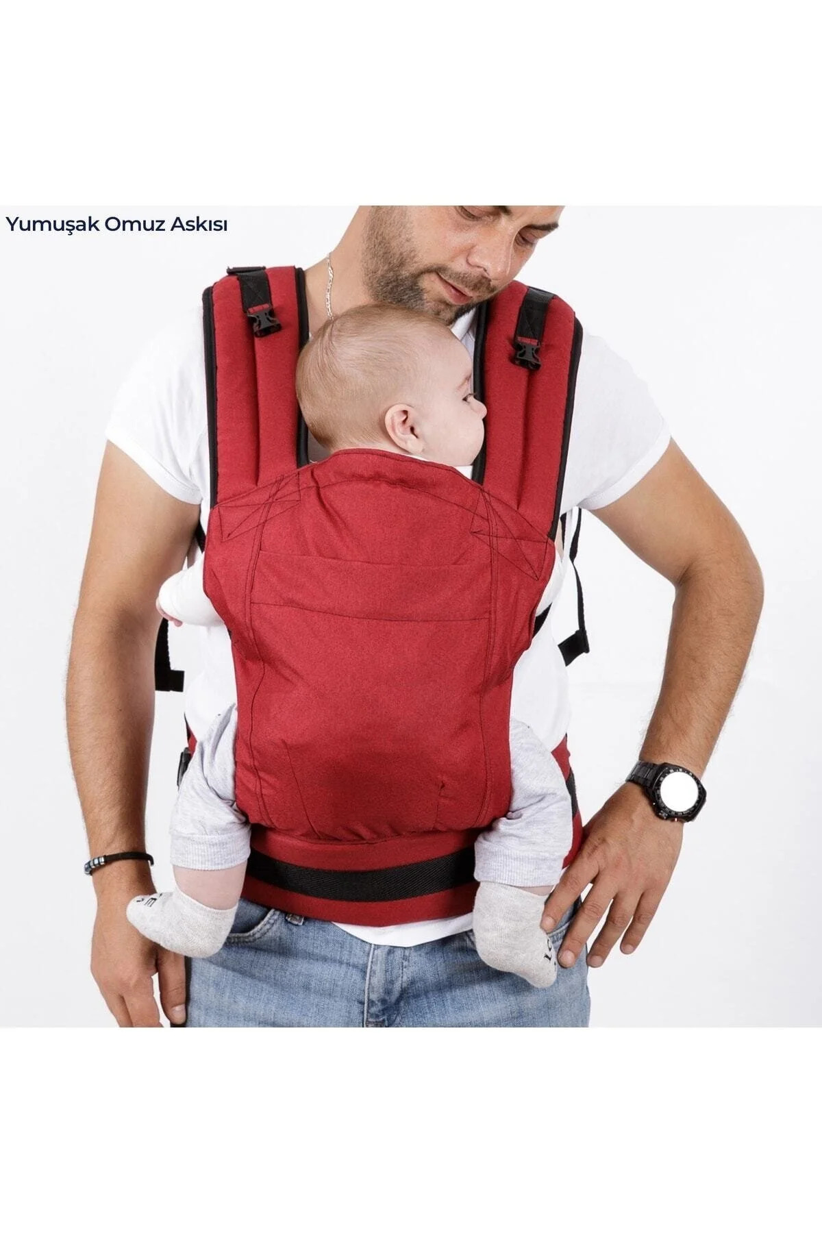 AHFAM Bebek Kanguru Kademeli Ayarlanabilir Anakucağı fotoğrafı 3 (önizleme)