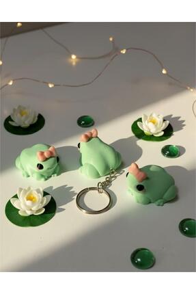 Nycruin3D Fiyonklu Kurbağa Anahtarlık 1 ADET