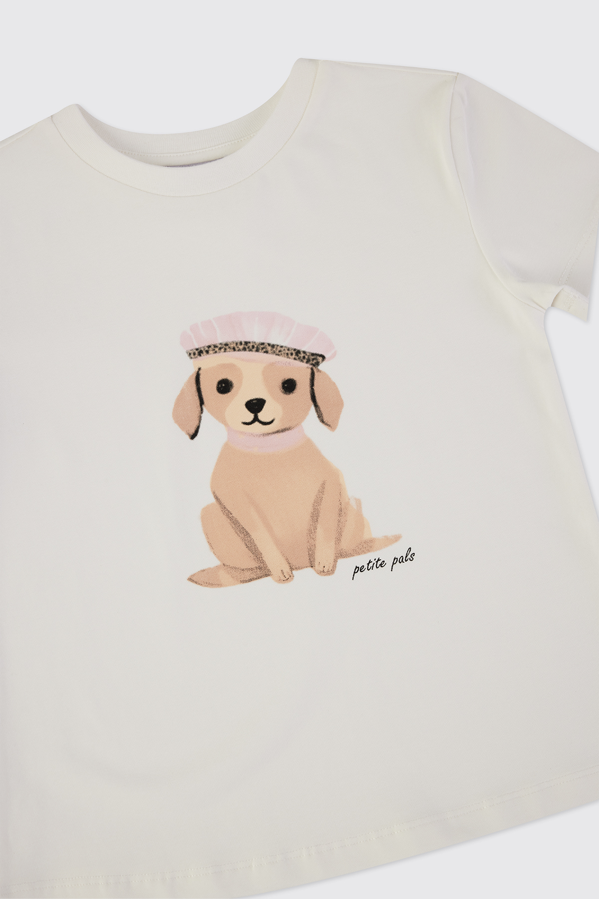 Panço Kız Bebek Kısa Kollu Beyaz Tişört fotoğrafı 3 (önizleme)