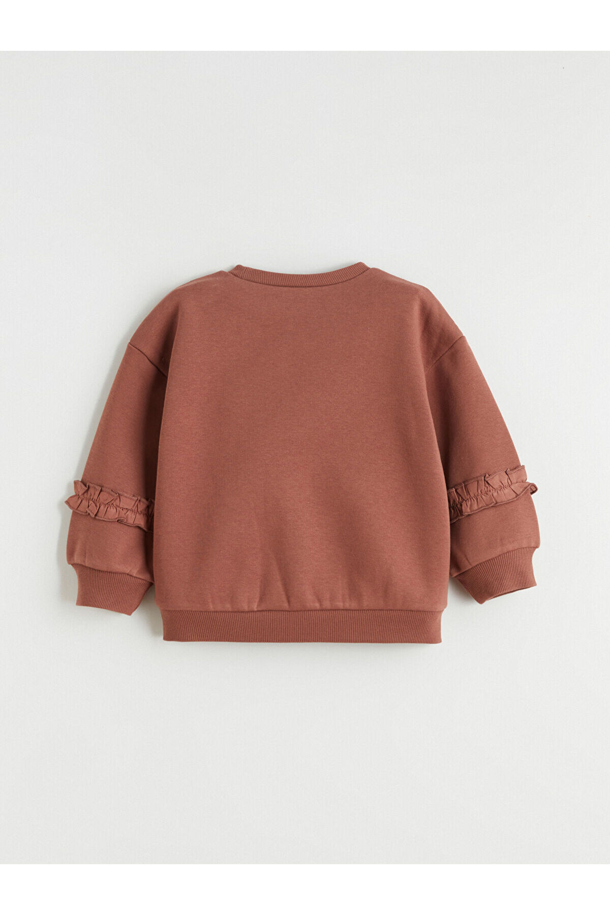 LC Waikiki Çelebi Store'dan Kaliteli Parçalar Sıfır Roba Yaka Baskılı Kız Çocuk Sweatshirt 2'li fotoğrafı 6 (önizleme)