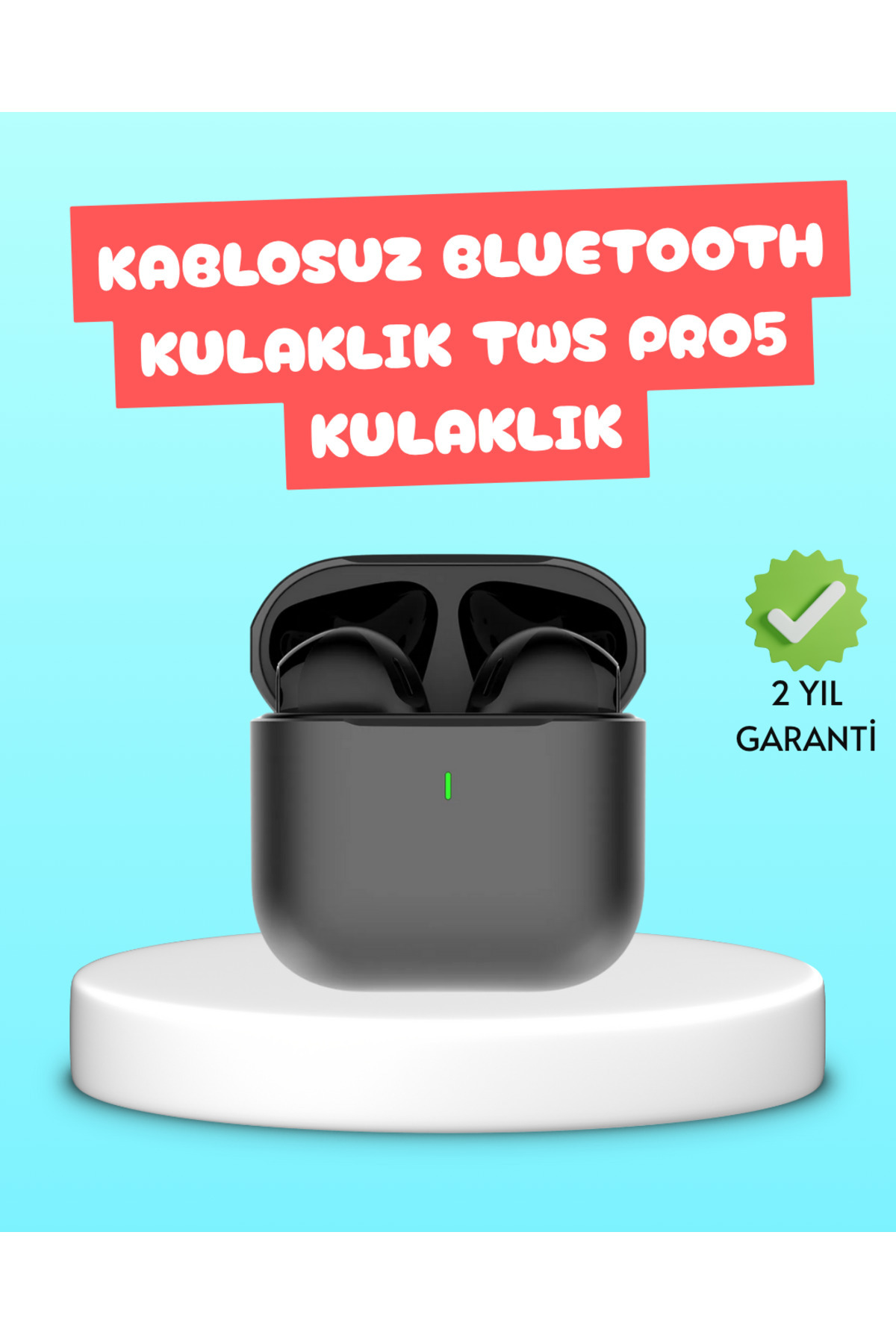LTG Nova Tws Pro 5 Bluetooth Kulaklık – Kablosuz Ve Şarj Kutulu Tasarım