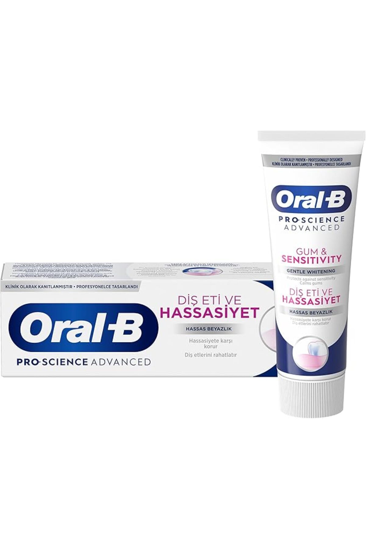 Oral-B Professional Diş Macunu Hassasiyet ve Diş Eti Rahatlama Hassas Beyazlık 75 ml