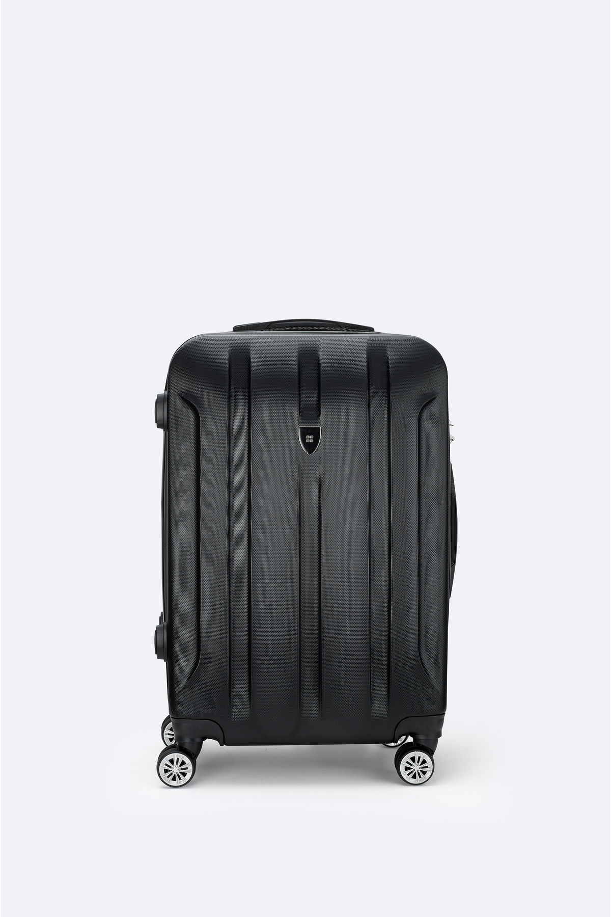 آوا چمدان مردانه مشکی قفل‌دار سایز متوسط ​​B008112