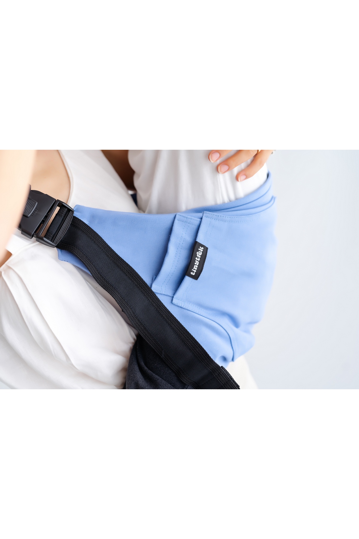 tinytrek Child Carrier-10 Ay-4 Yaş(max 18 kg)Mavi Çocuk Taşıyıcı|Ana Kucağı-Sling-Yan Sling fotoğrafı 6 (önizleme)