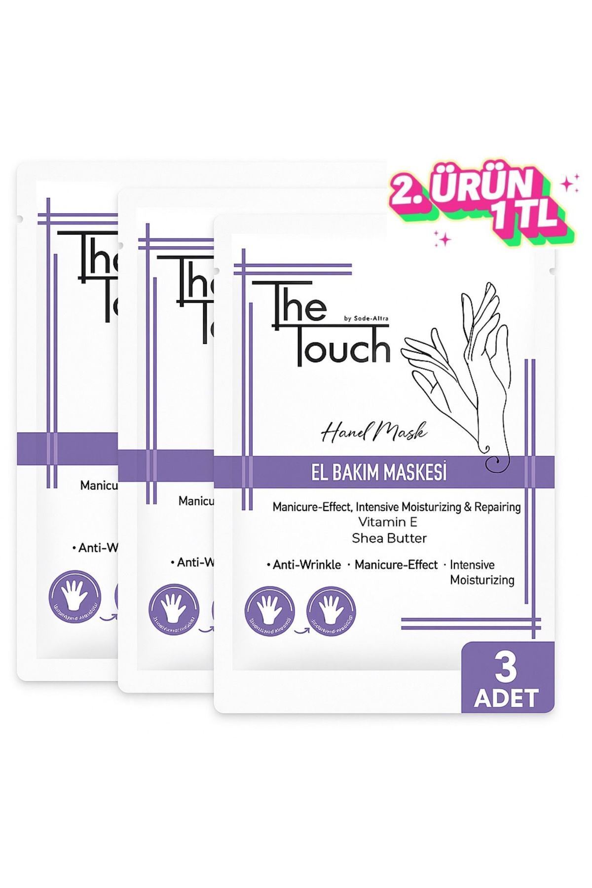 The Touch By Seda Altın El Bakım Maskesi - 3 ADET