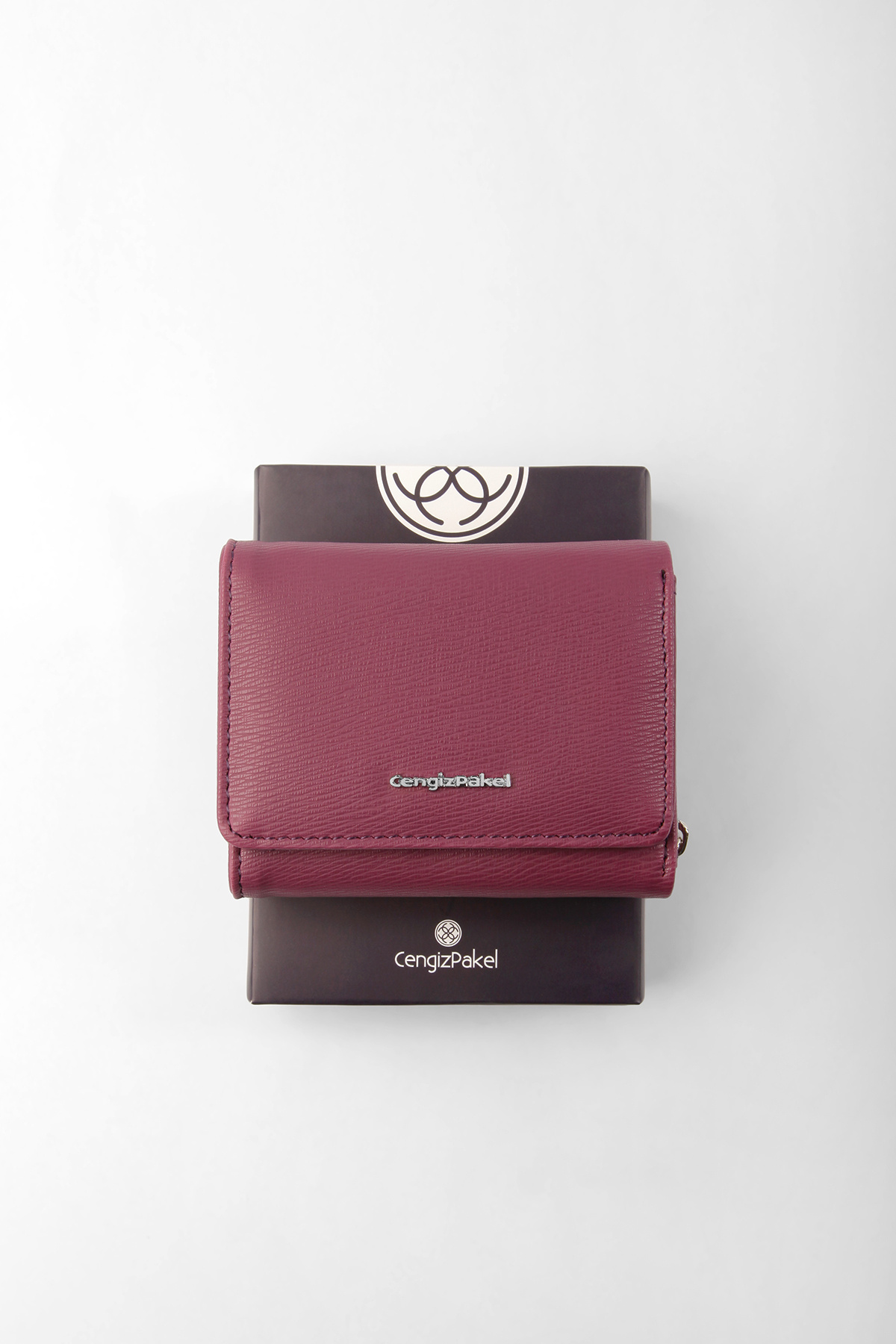Cengiz Pakel  Antalya Kadın Cüzdan-portföy 65221a-mürdüm - Görsel 5