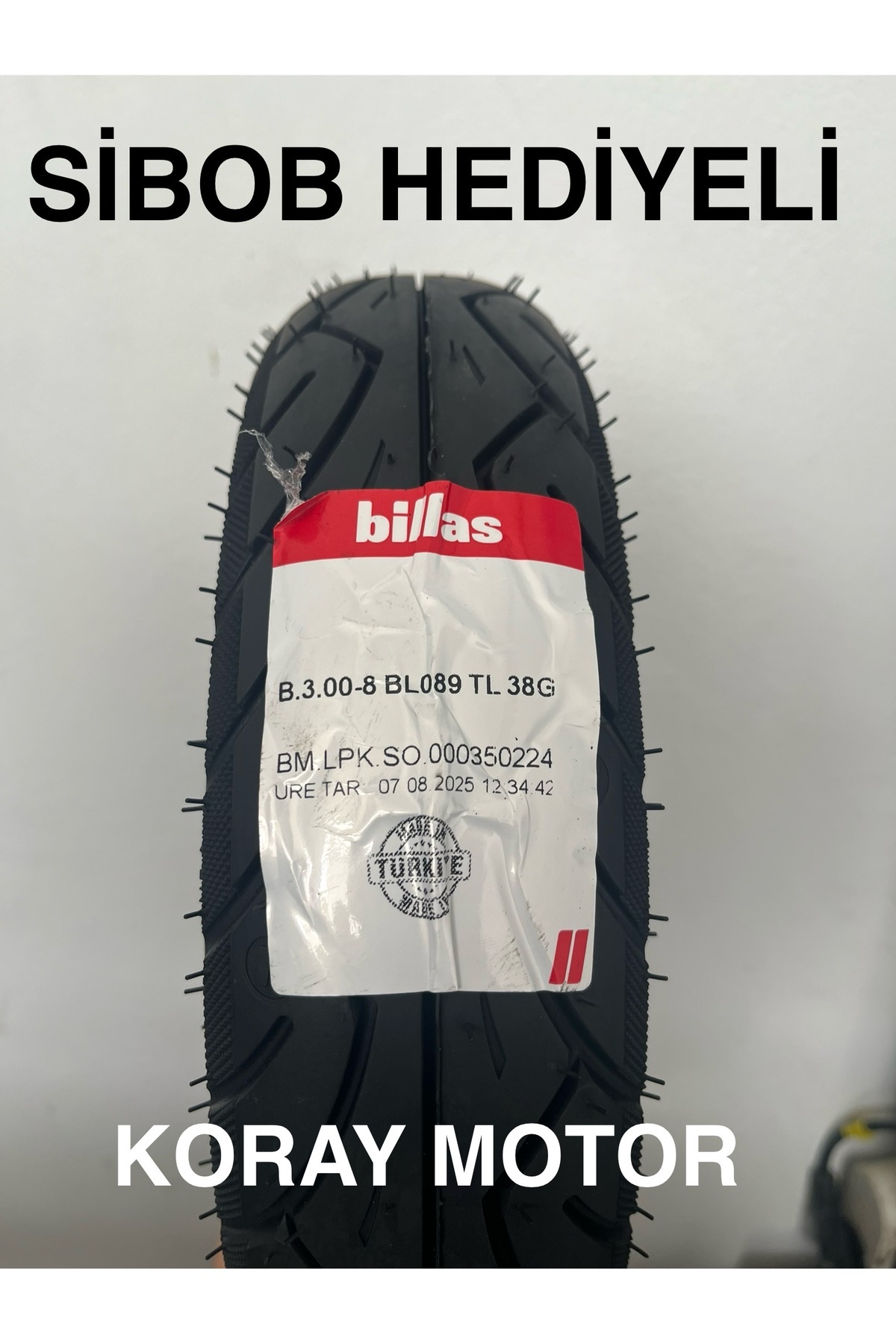 Billas 300 8 BL089 TUBELESS DIŞ LASTİK