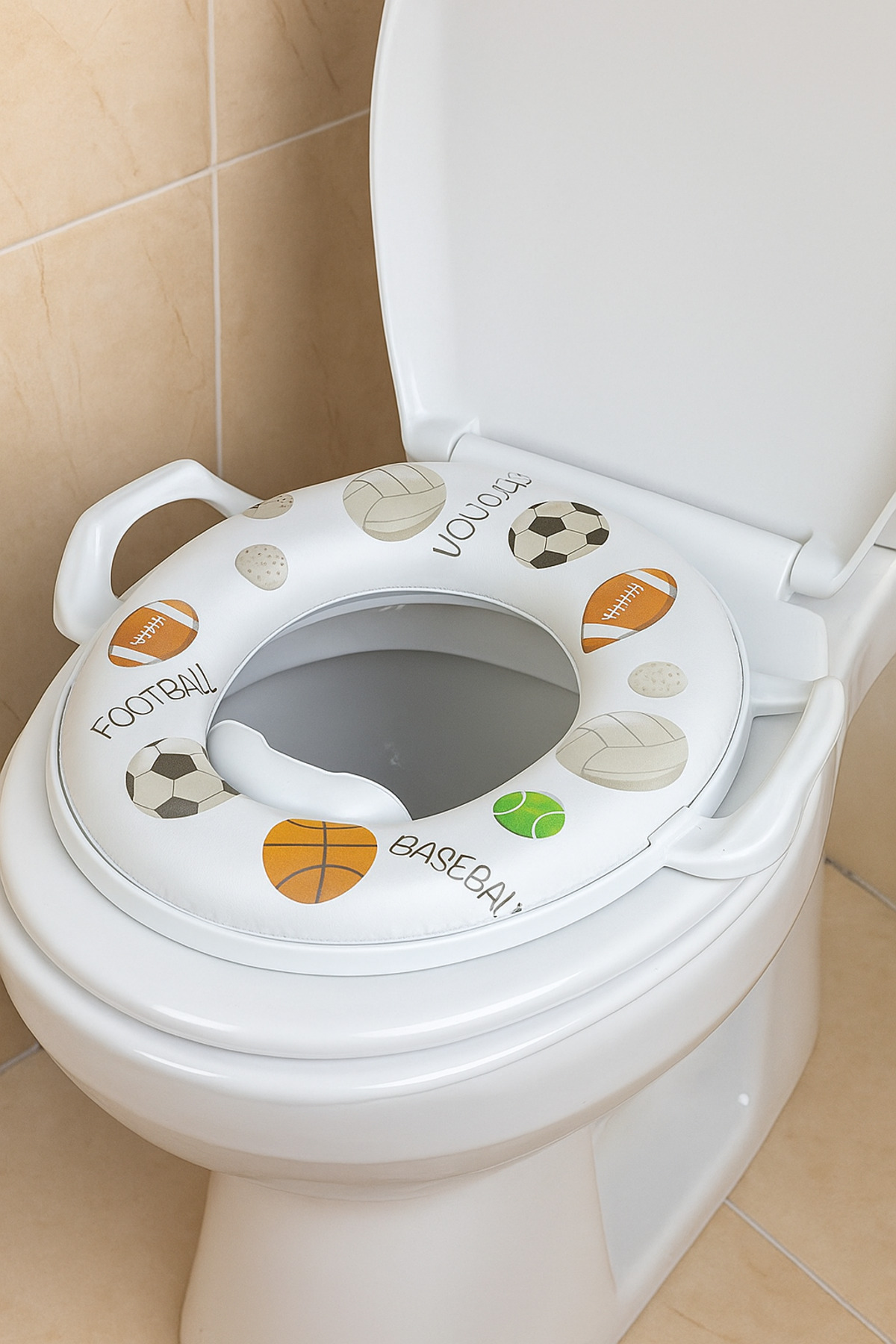 Primeaks Bebek ve Çocuk Klozet Kapağı Aparatı – Taşınabilir Lazımlık Adaptör