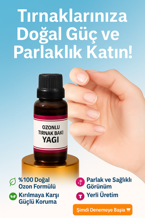 profozon Ozon Yağı – El, Ayak ve Tırnak Bakım Yağı | Doğal Onarıcı Formül 30 ml