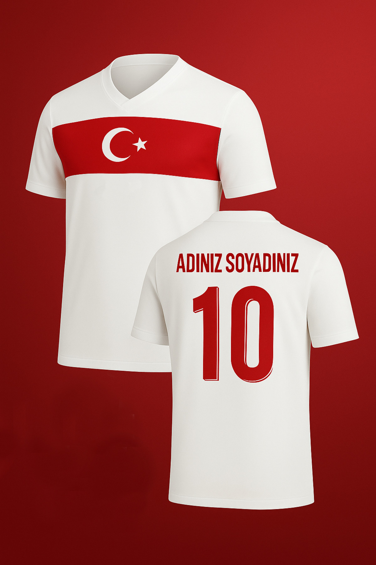 ULTRAS MASK Milli Takım Forması (Adınız-Soyadınız Baskılı)