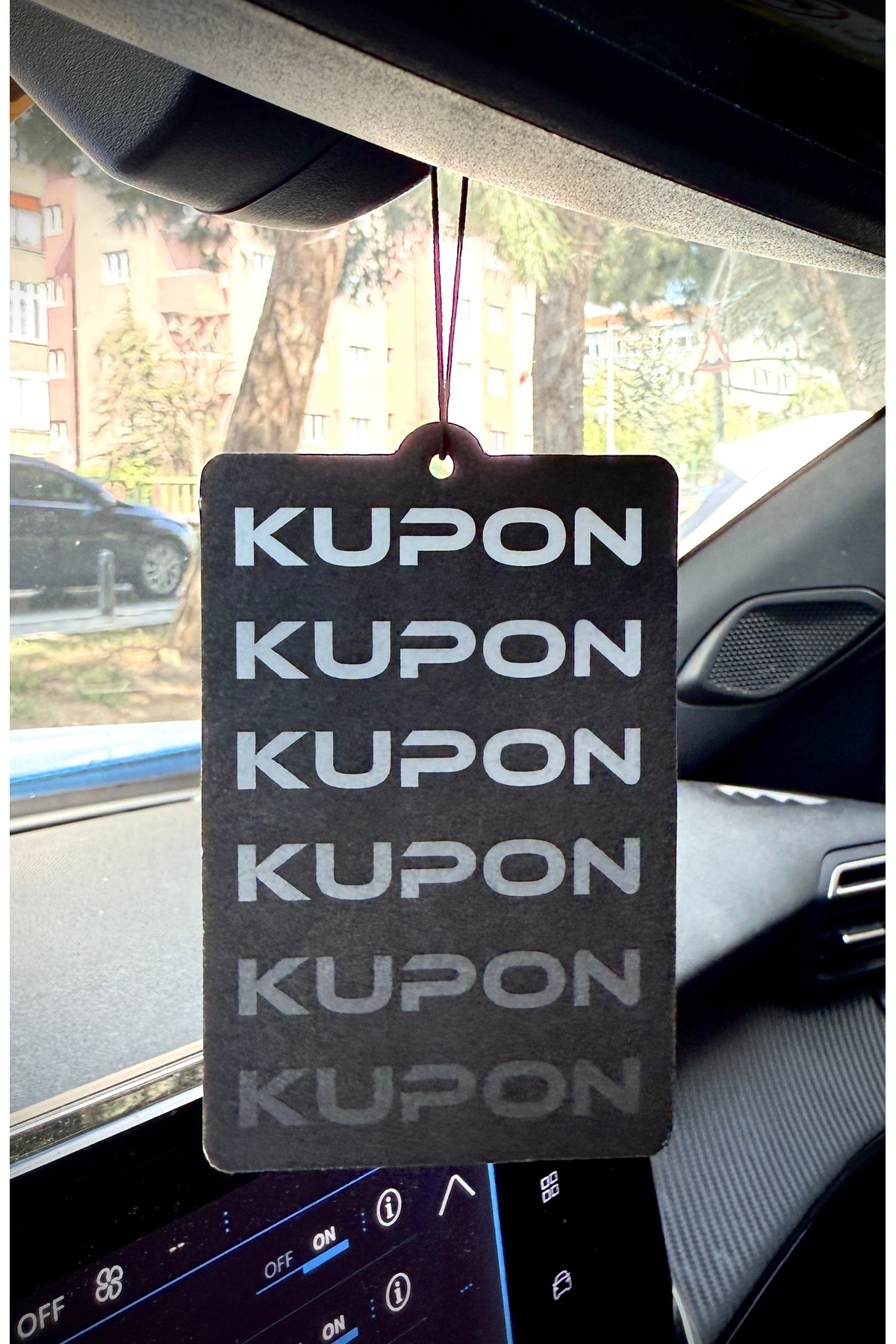 Duftpalm KUPON TASARIMLI OTO KOKUSU DEKORATİF ARAÇ KOKUSU VE AKSESUARI