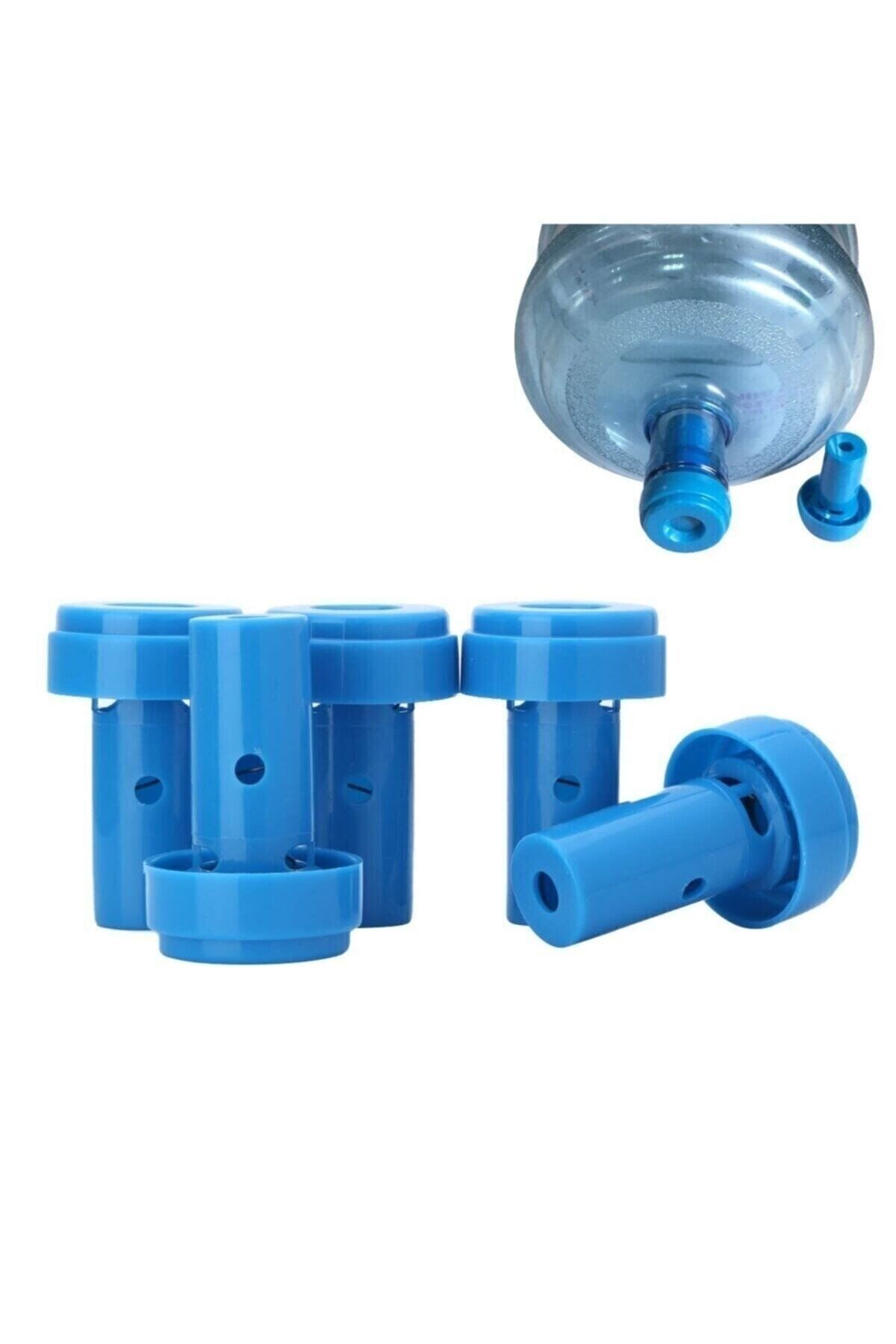 Vakia Şarjlı Su Pompası / Su Sebili Uyumlu Su Dökülmesini Engelliyen Yaylı Non-spill Damacana Kapağı