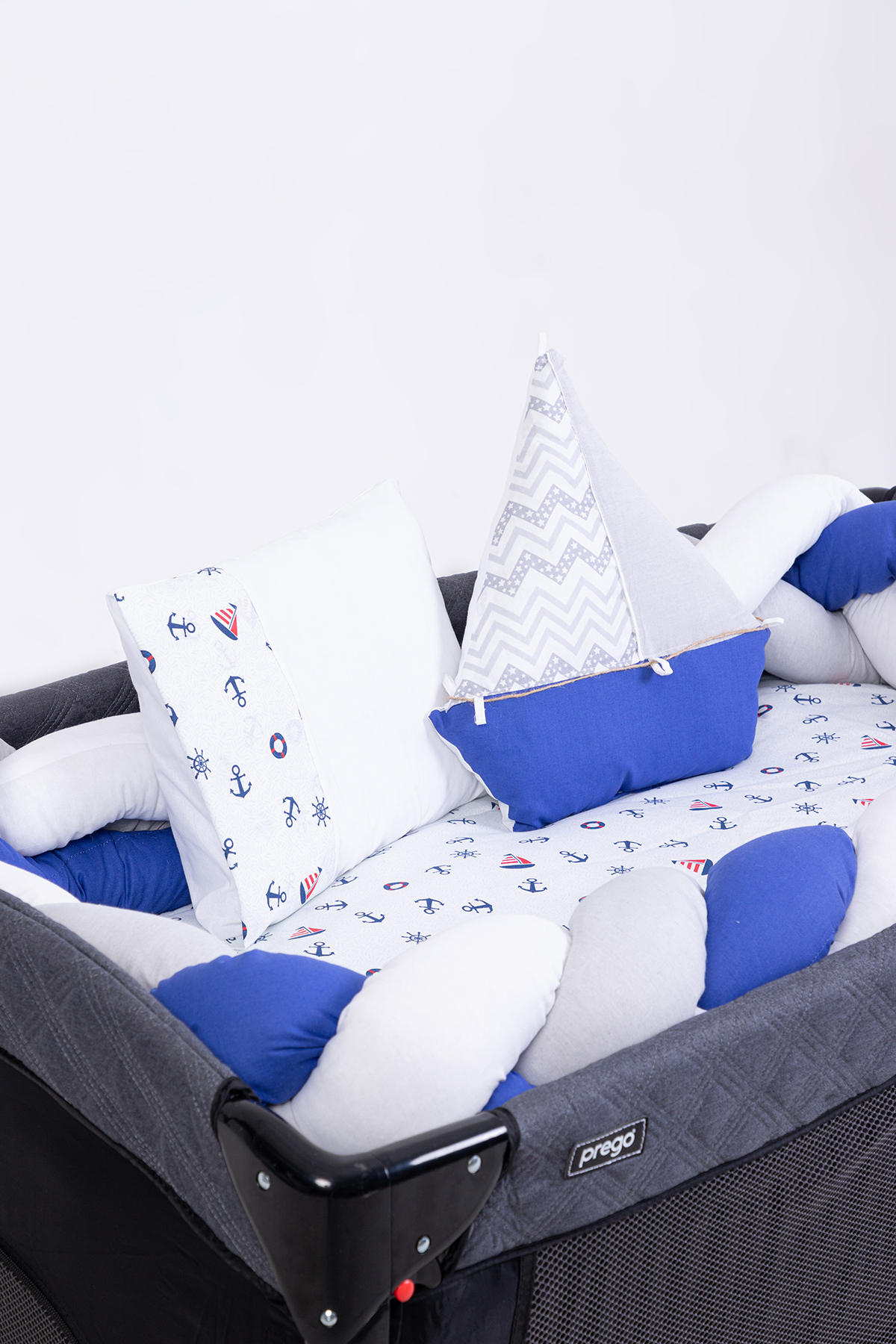 Cozibo Örgülü Park Beşik Uyku Seti Ahşap Örgülü Beşik Seti Tüm Beşiklere Uygun 70x110 70x120 70x130 60x120 fotoğrafı 6 (önizleme)