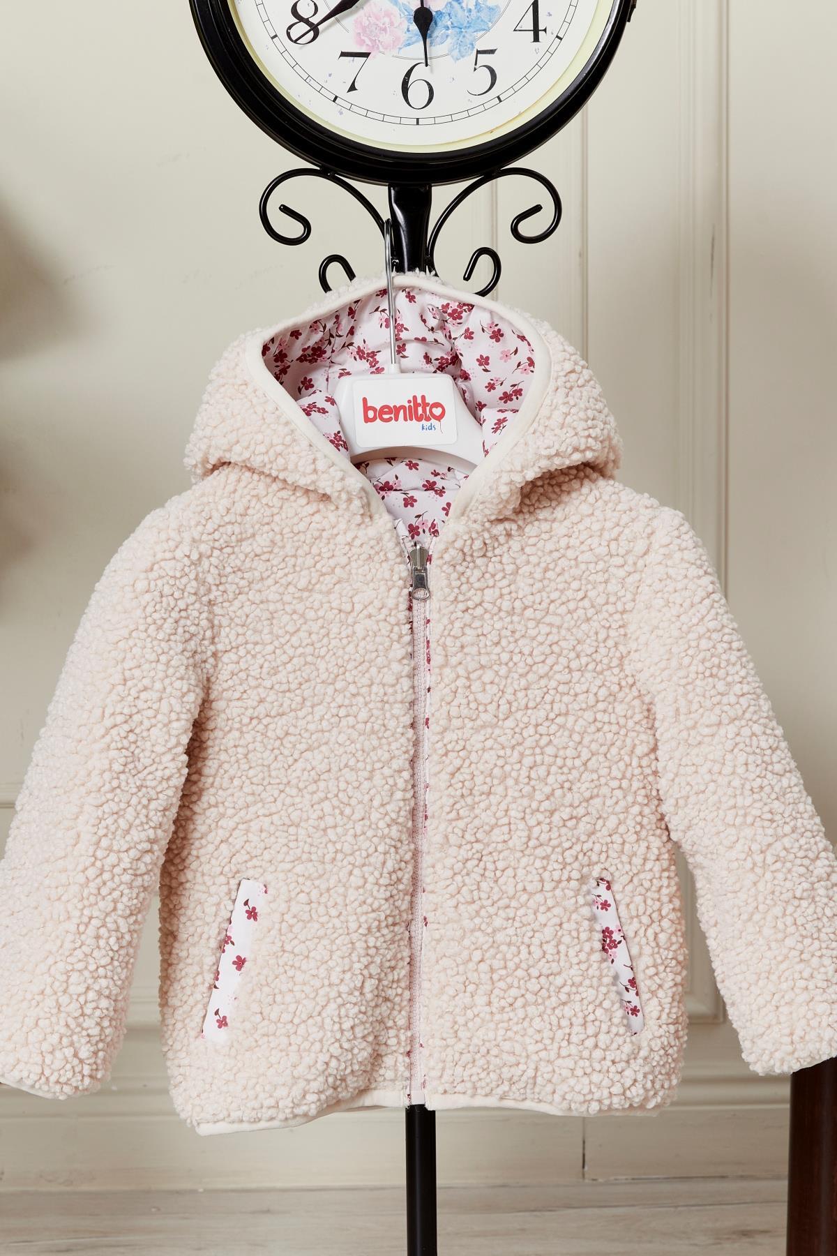 Benittokids Çift Taraflı Kız Bebek Çocuk Mont 51344 fotoğrafı 5 (önizleme)