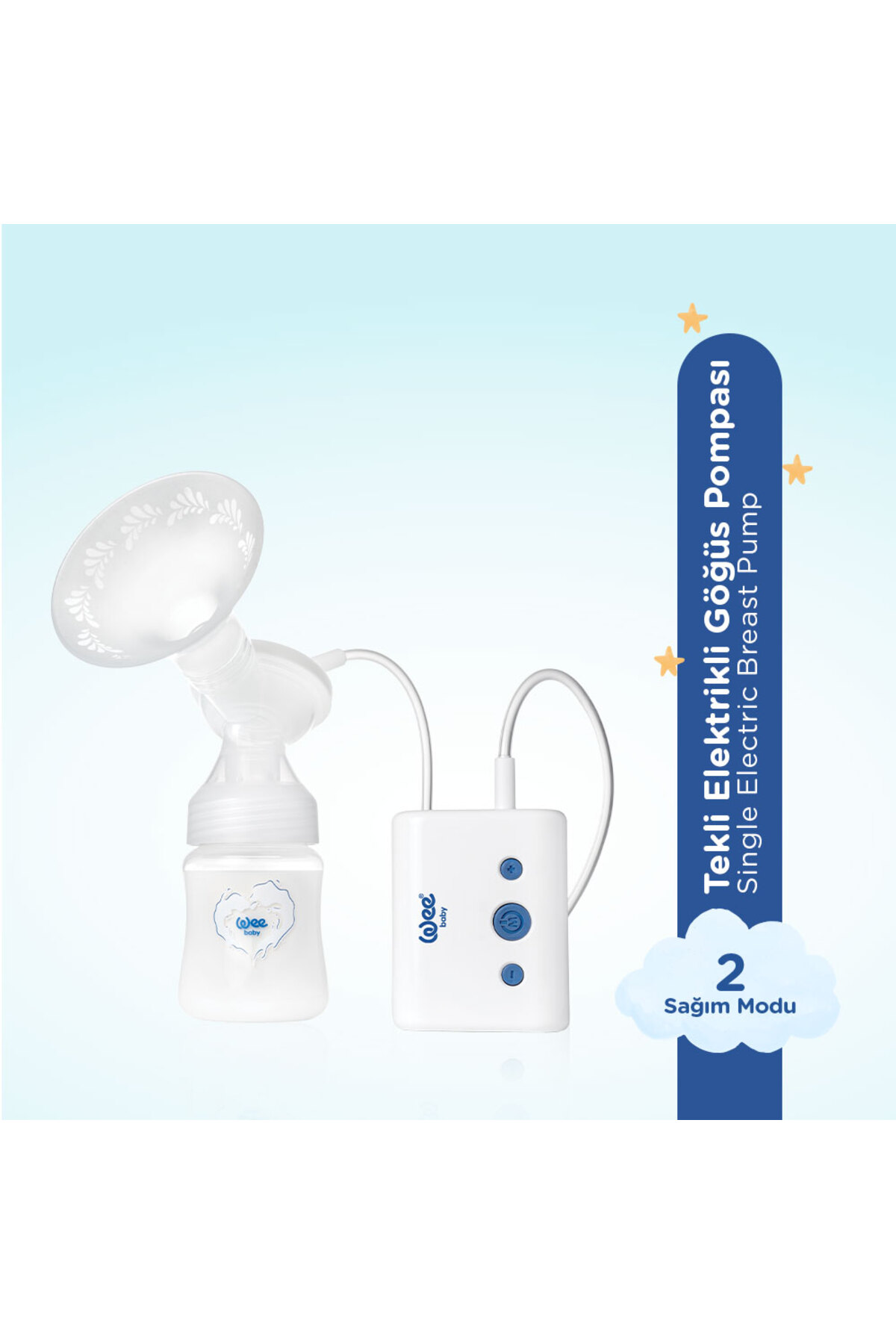 Wee Baby Elektrikli Göğüs Pompası fotoğrafı 2 (önizleme)