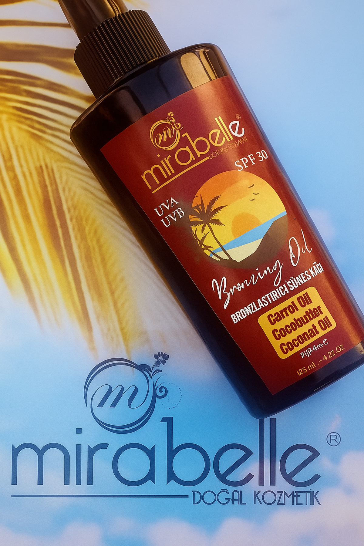 NATUR'EL MİRABELLE MİRABELLE BRONZLAŞTIIRICI GÜNEŞ YAĞI