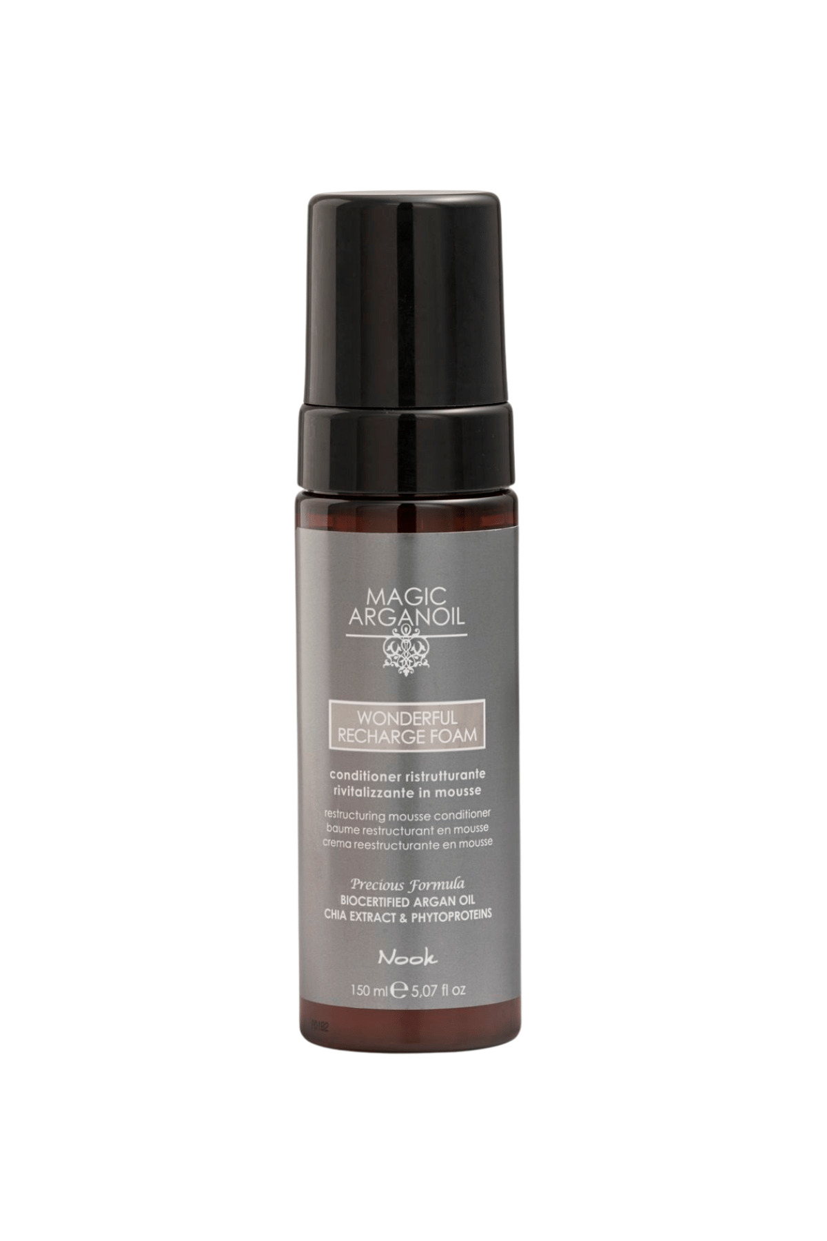 Nook Magic Arganoil Yıpranmış Saçlar Peptit Amino Asit İçeren Onarıcı Durulanmayan Saç Köpüğü 150ml — MXCRE-27199