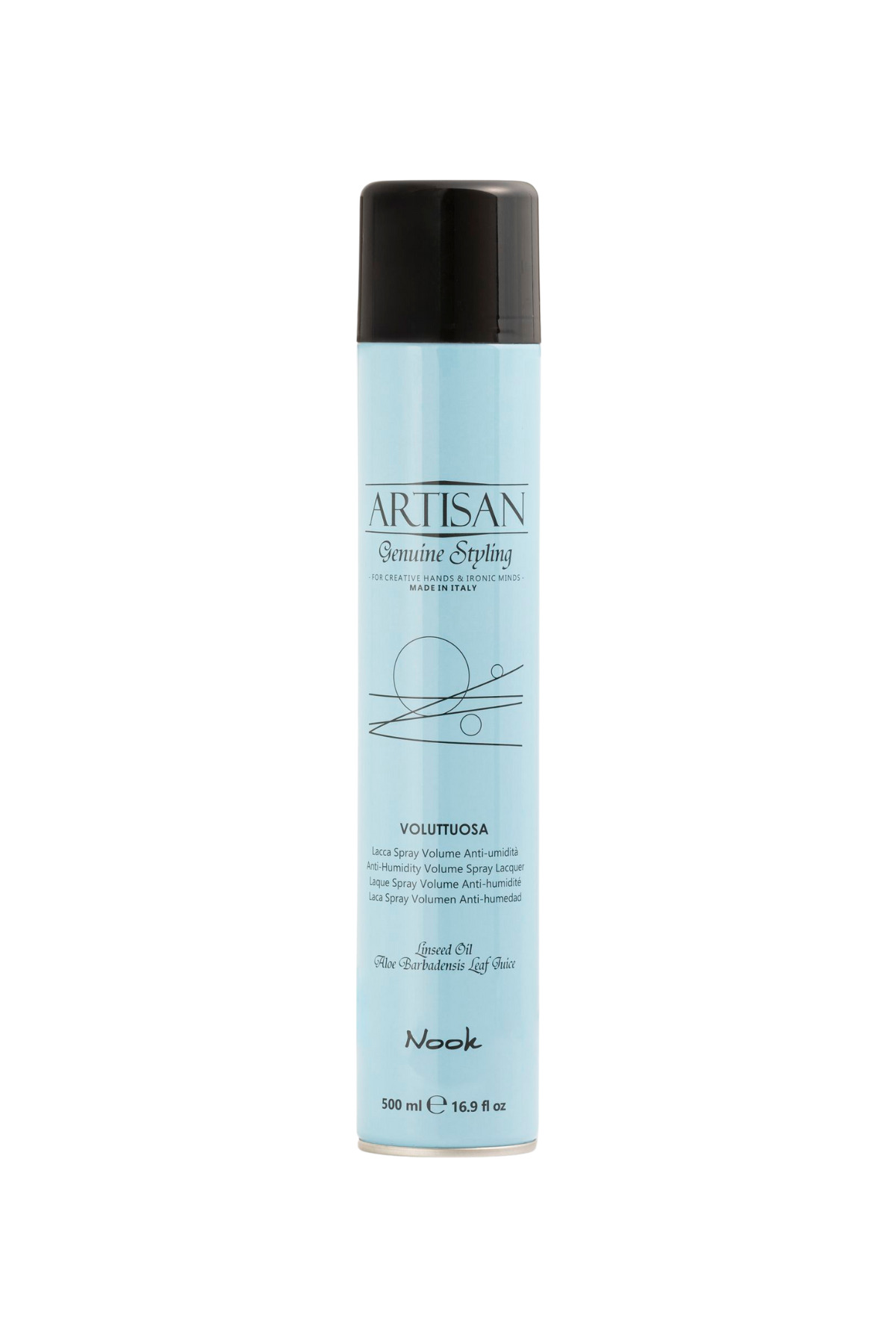 Artisan Nem ve Kabarma Karşıtı Hacim Veren Profesyonel Saç Spreyi 500ml — MXSTY-01313 — تصویر 3 از 3