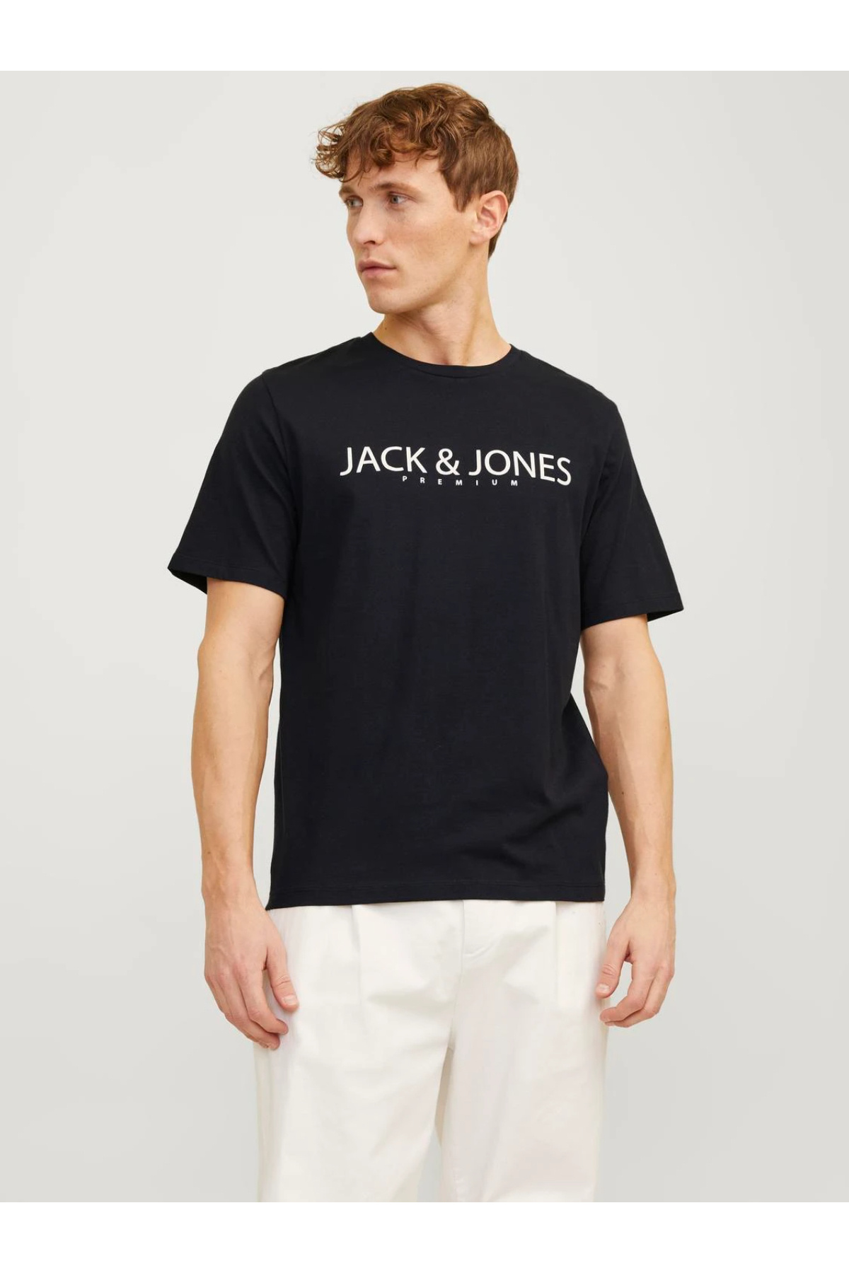 تیشرت جک اند جونز JPRBLAJACK SS TEE CREW NE